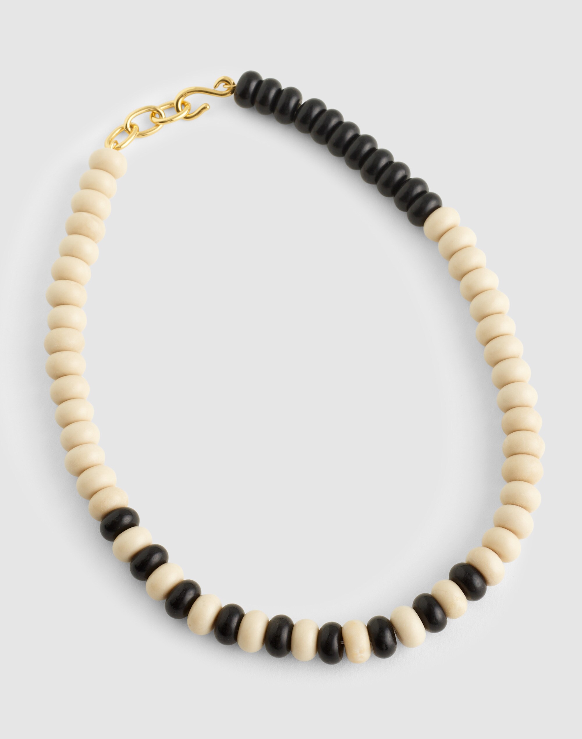 Semiprecious Coral Beaded Choker Necklace