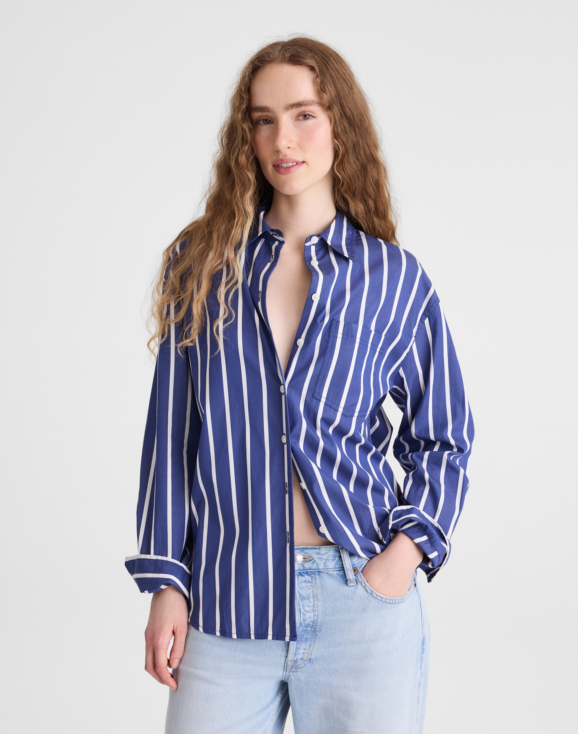 the easy shirt in poplin