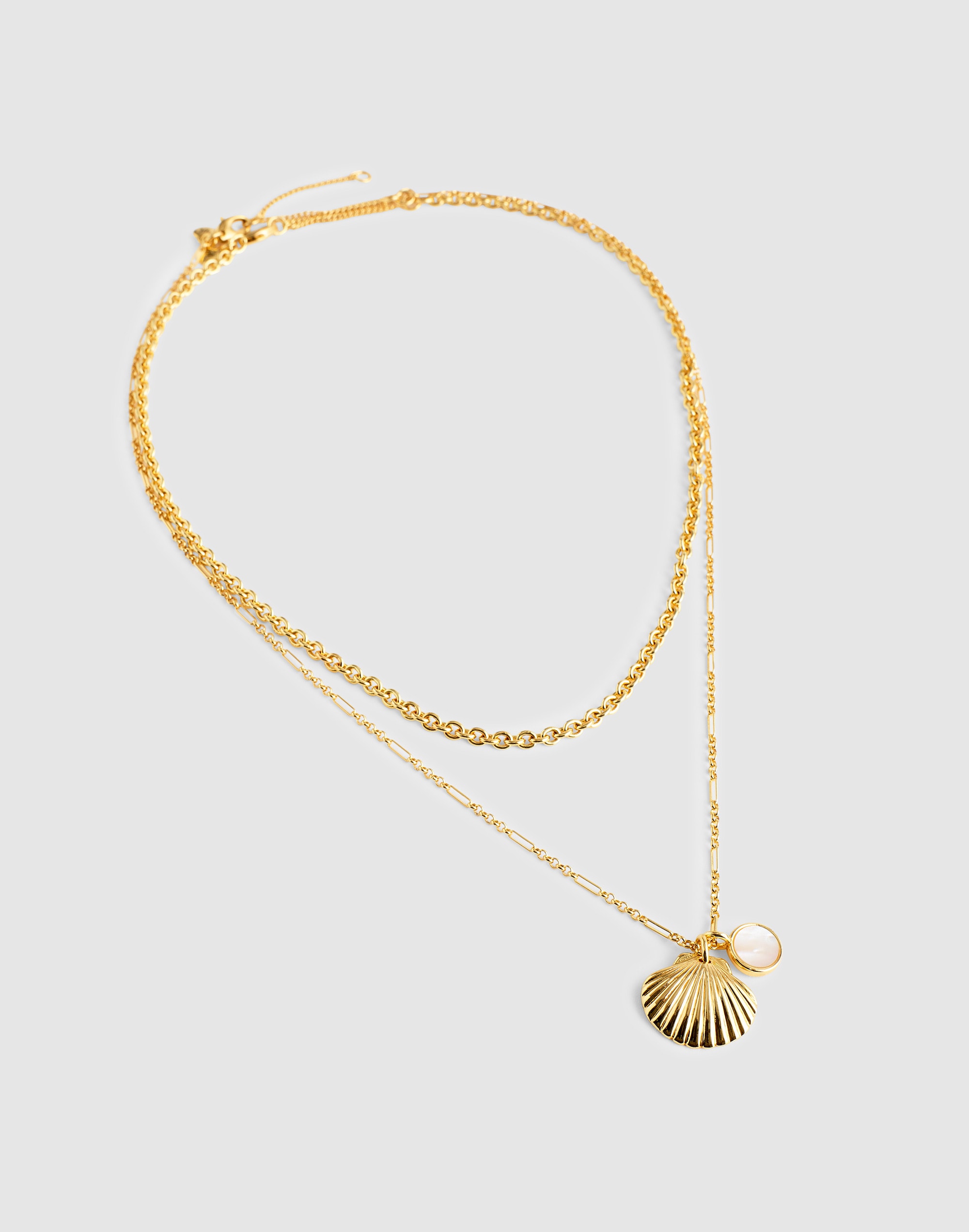 Three-Pack Mother-of-Pearl Necklace Set