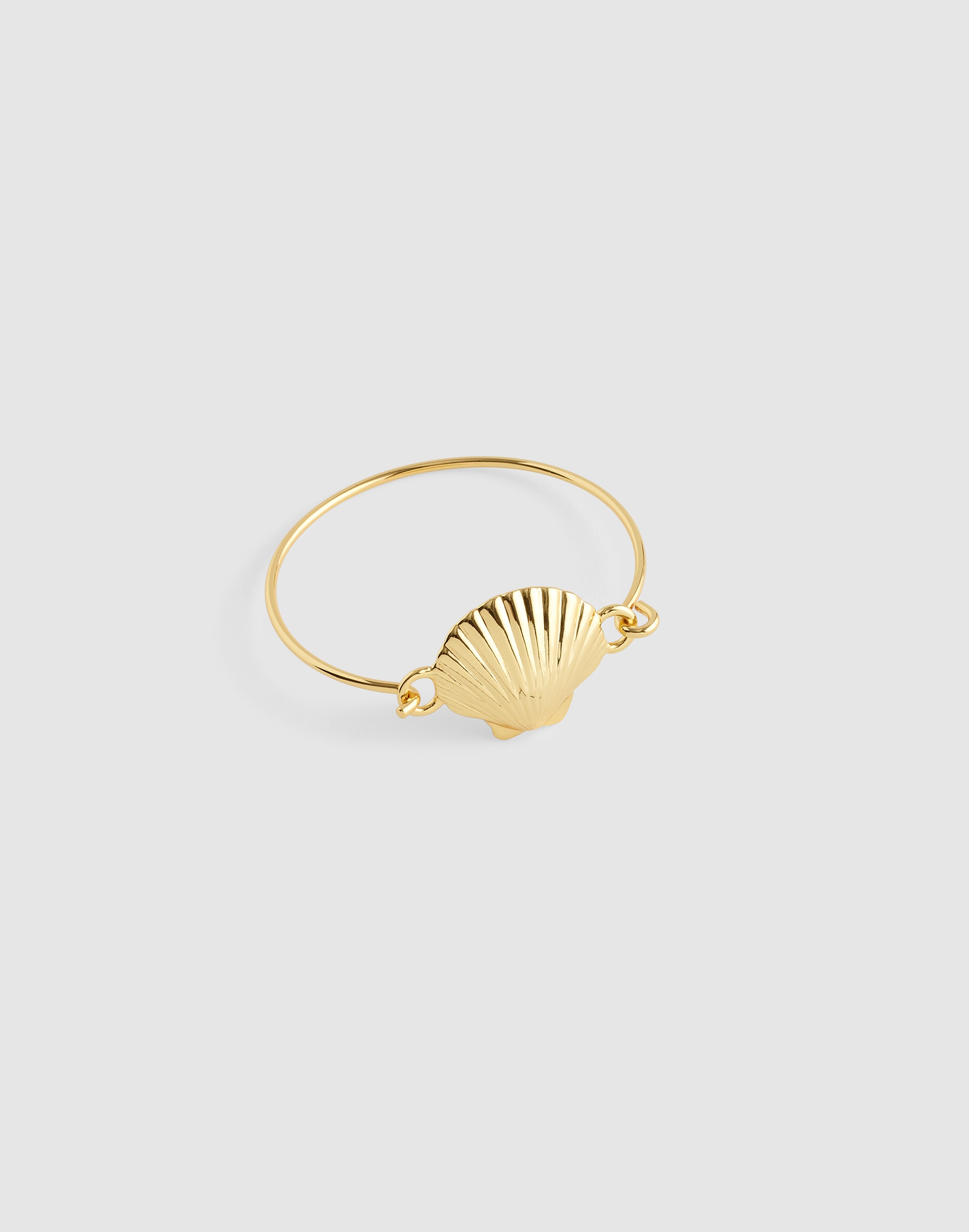 Shell Wire Bangle