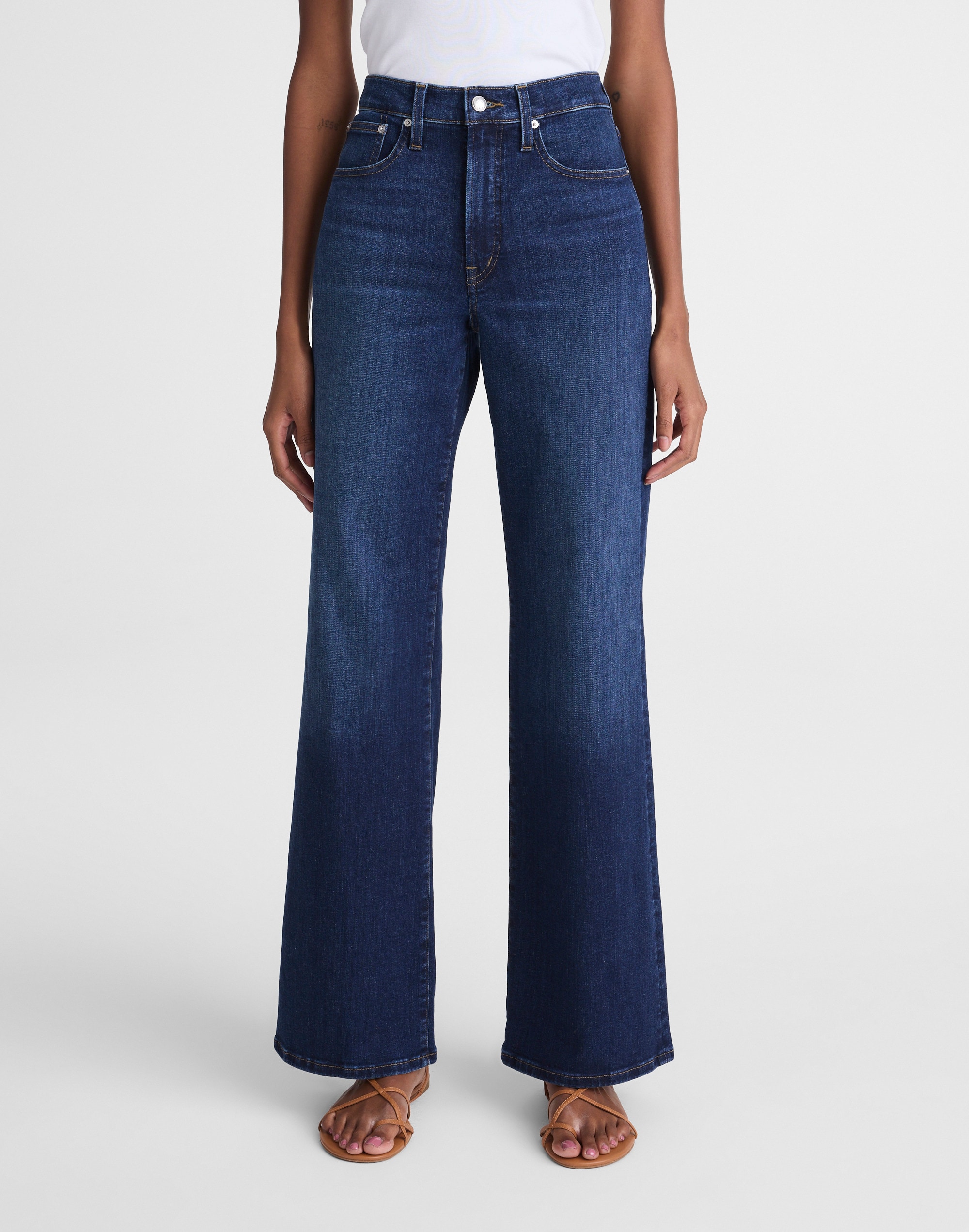 The Tall Wide-Leg Jean in Super Stretch
