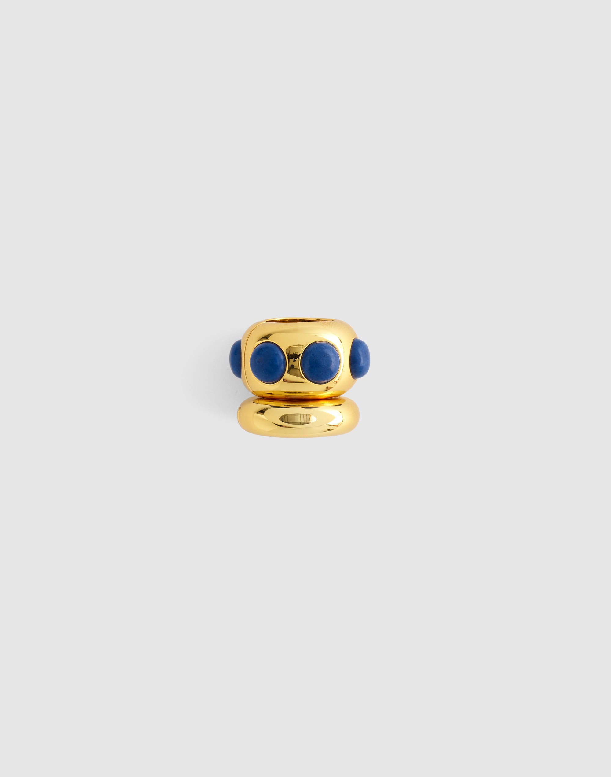 Madewell Cabochon-embellished Bead Clip In Gold
