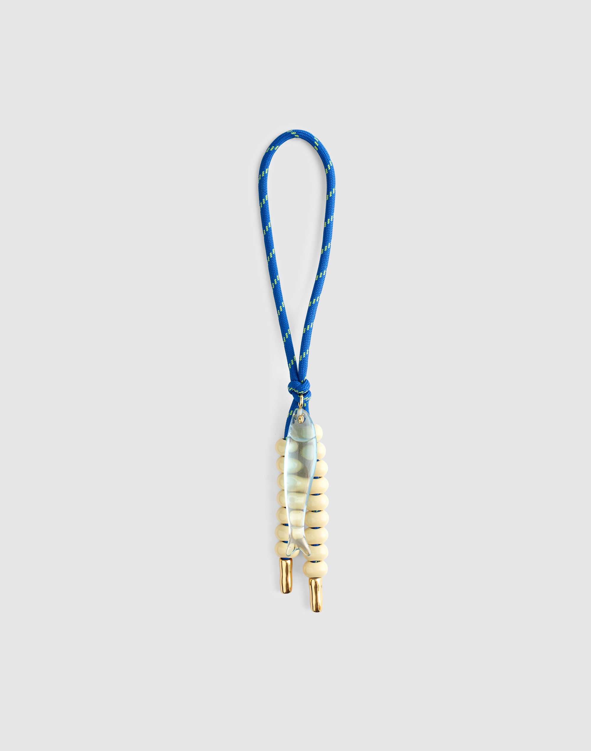 paracord fish bag charm