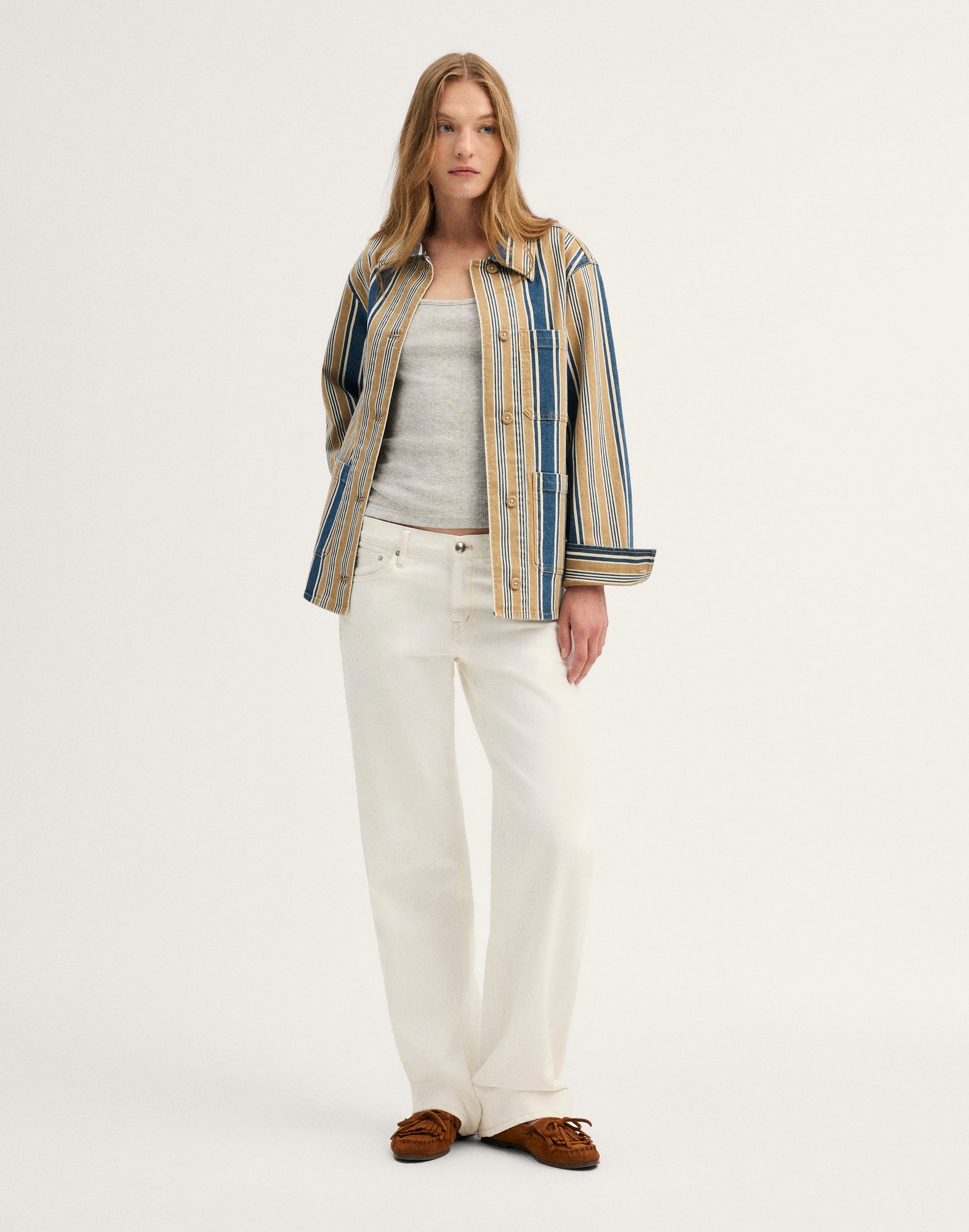 Denim Chore Shirt-Jacket
