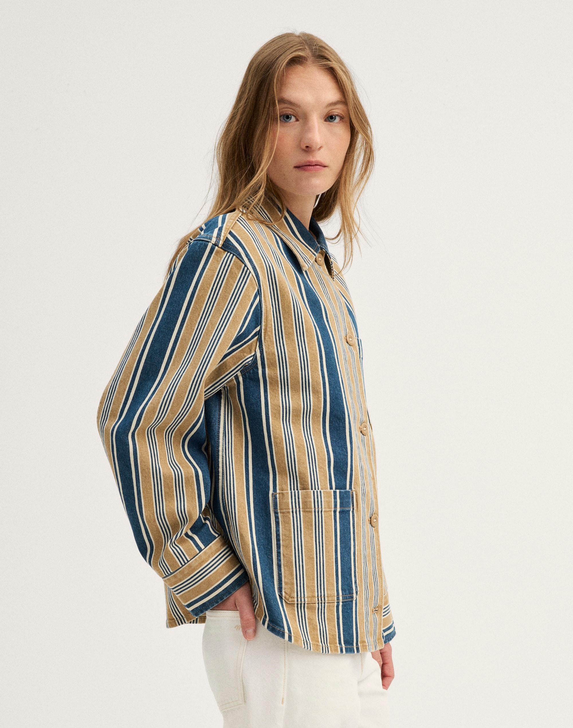 Denim Chore Shirt-Jacket