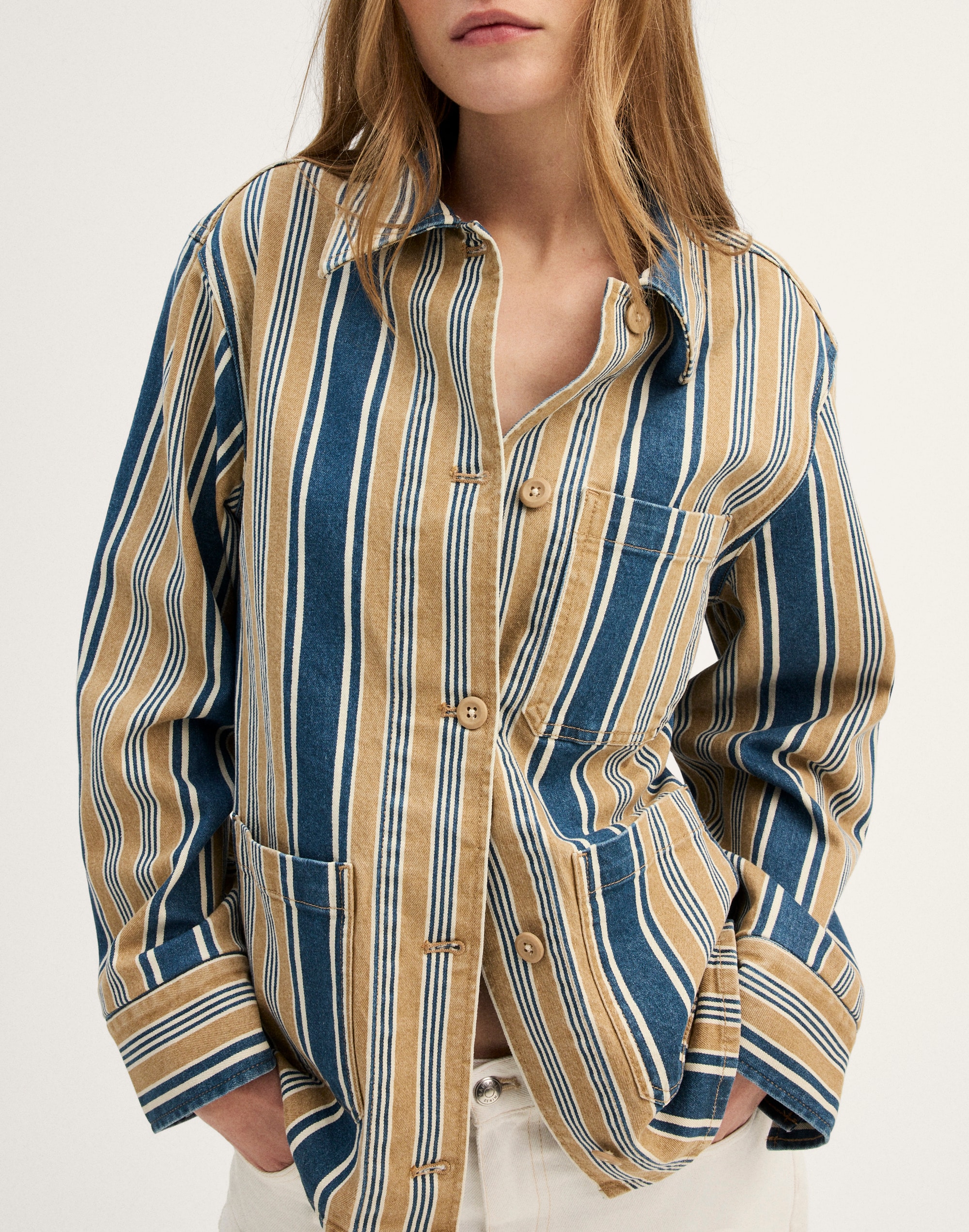 Denim Chore Shirt-Jacket