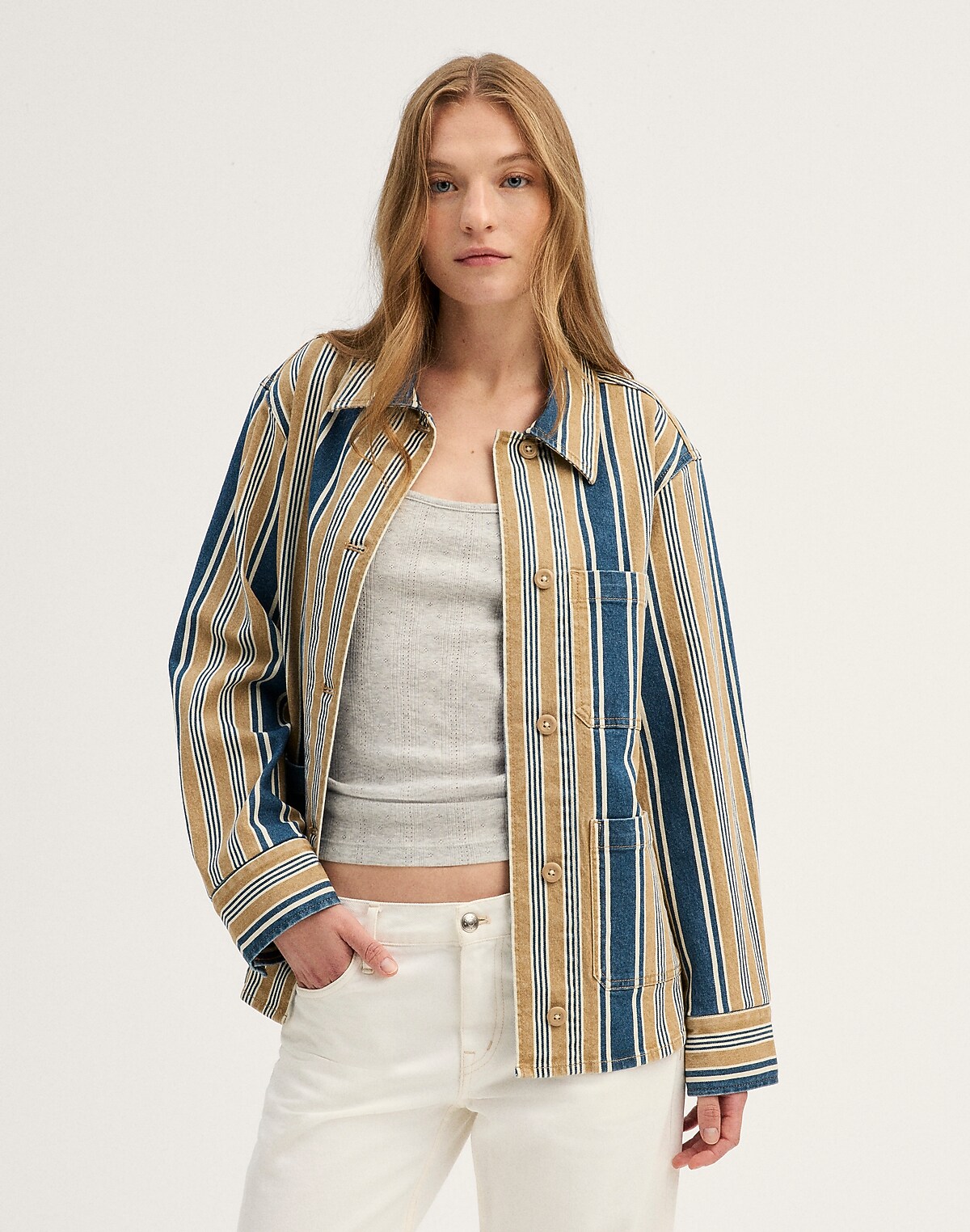 Denim Chore Shirt-Jacket
