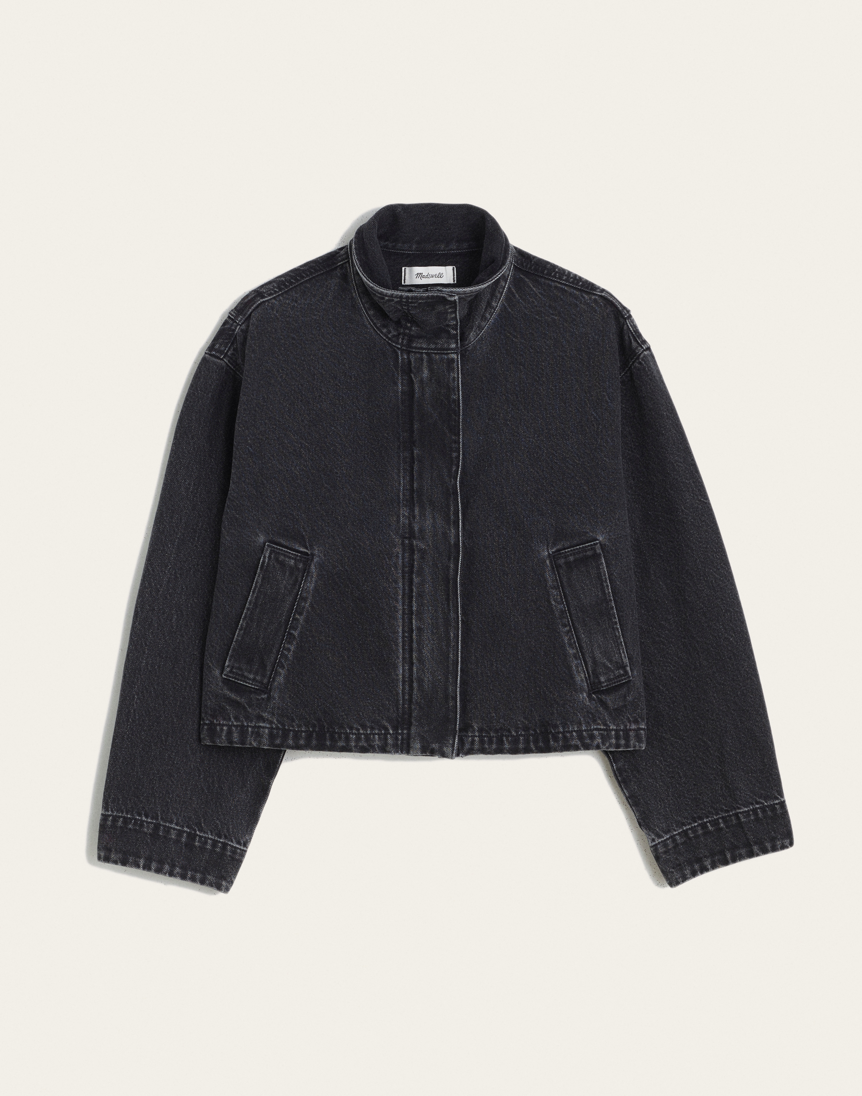 Denim Crop Field Jacket
