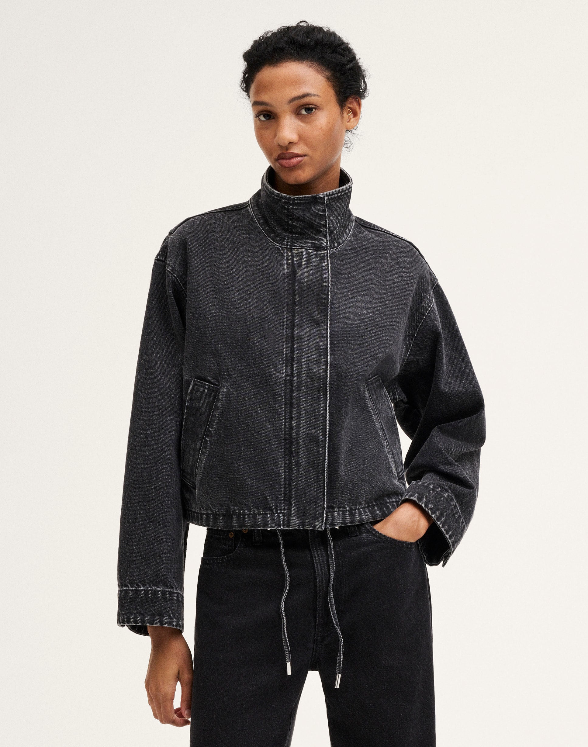 Denim Crop Field Jacket by Madewell
