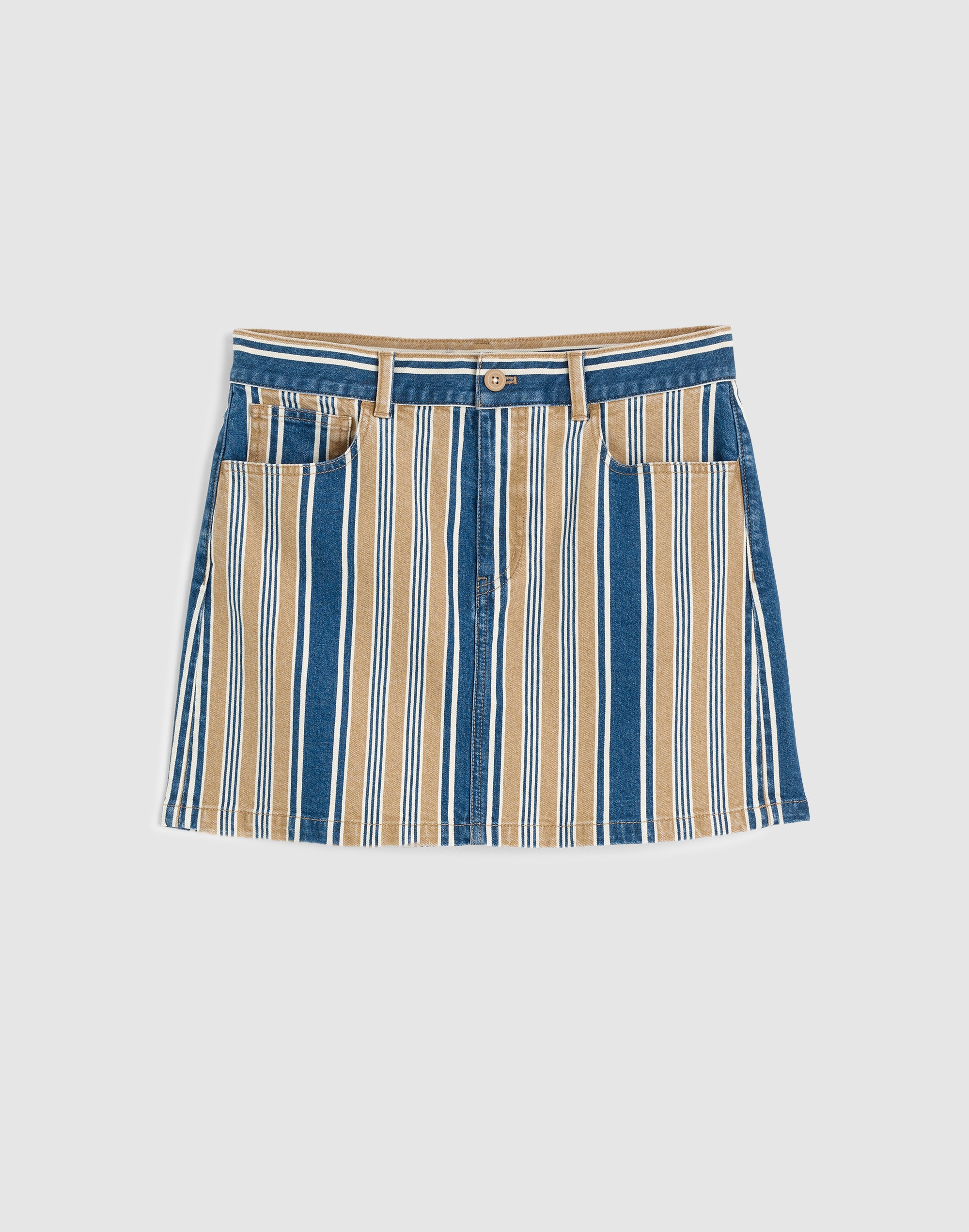 Denim Mini Skirt