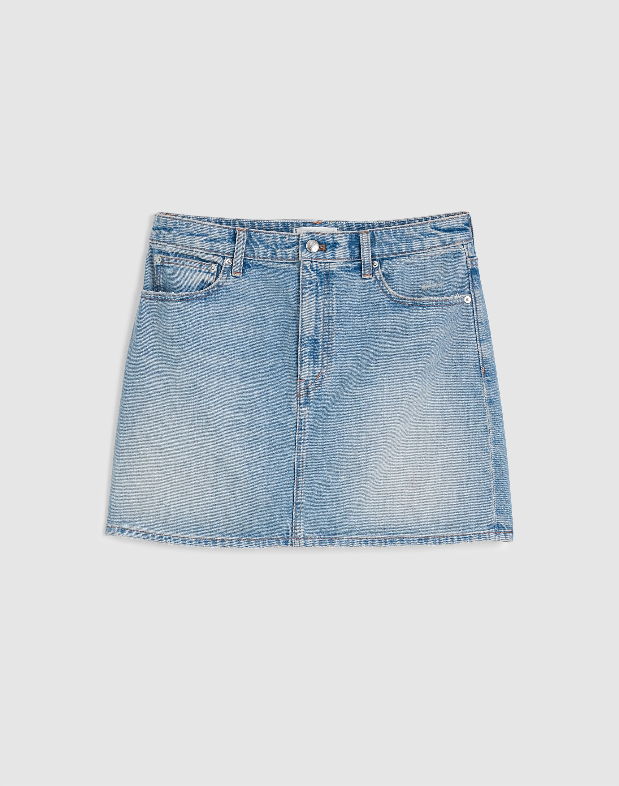 Denim Mini Skirt
