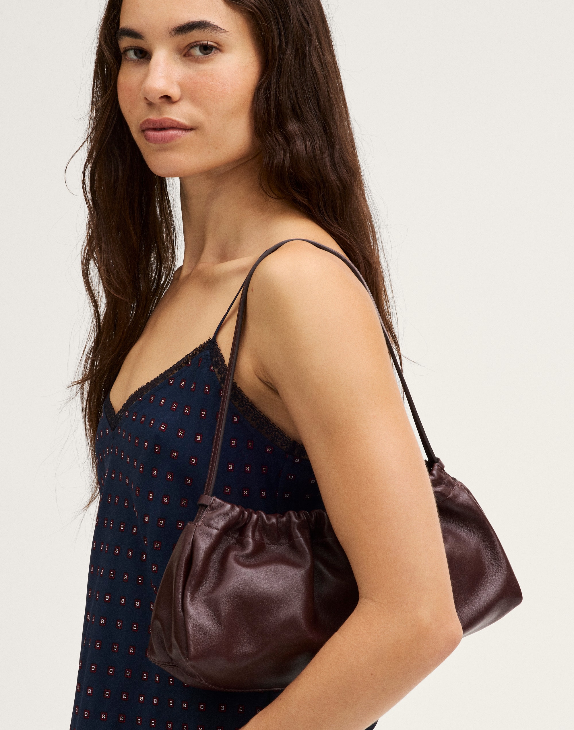 Ruched Clutch