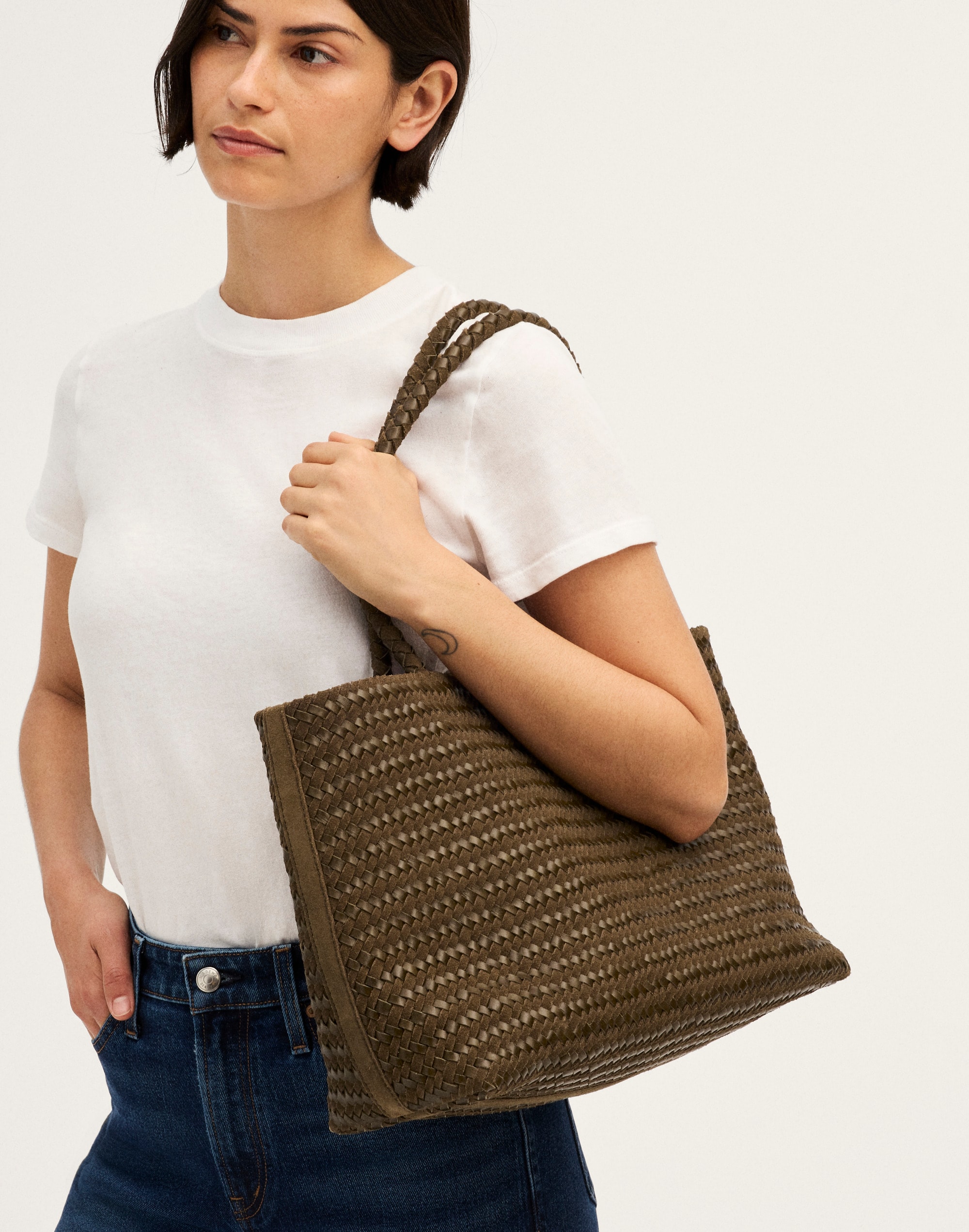 The Signature Woven Tote
