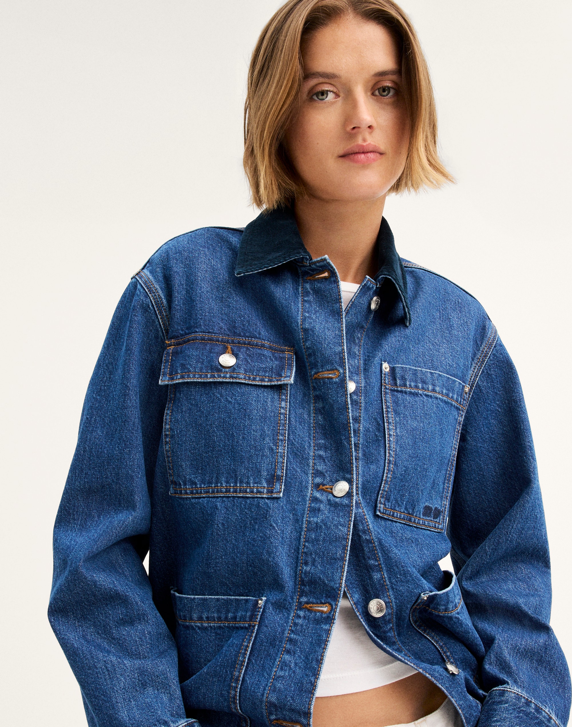 Denim Chore Jacket