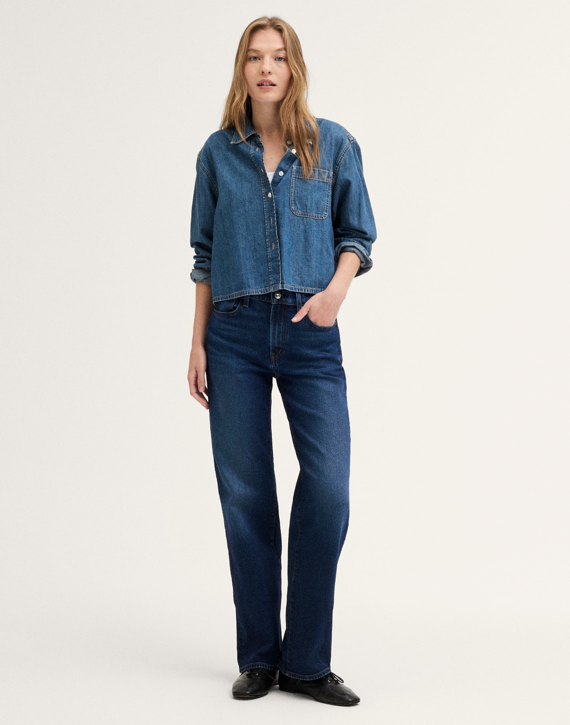 The Perfect Vintage Wide-Leg Jean