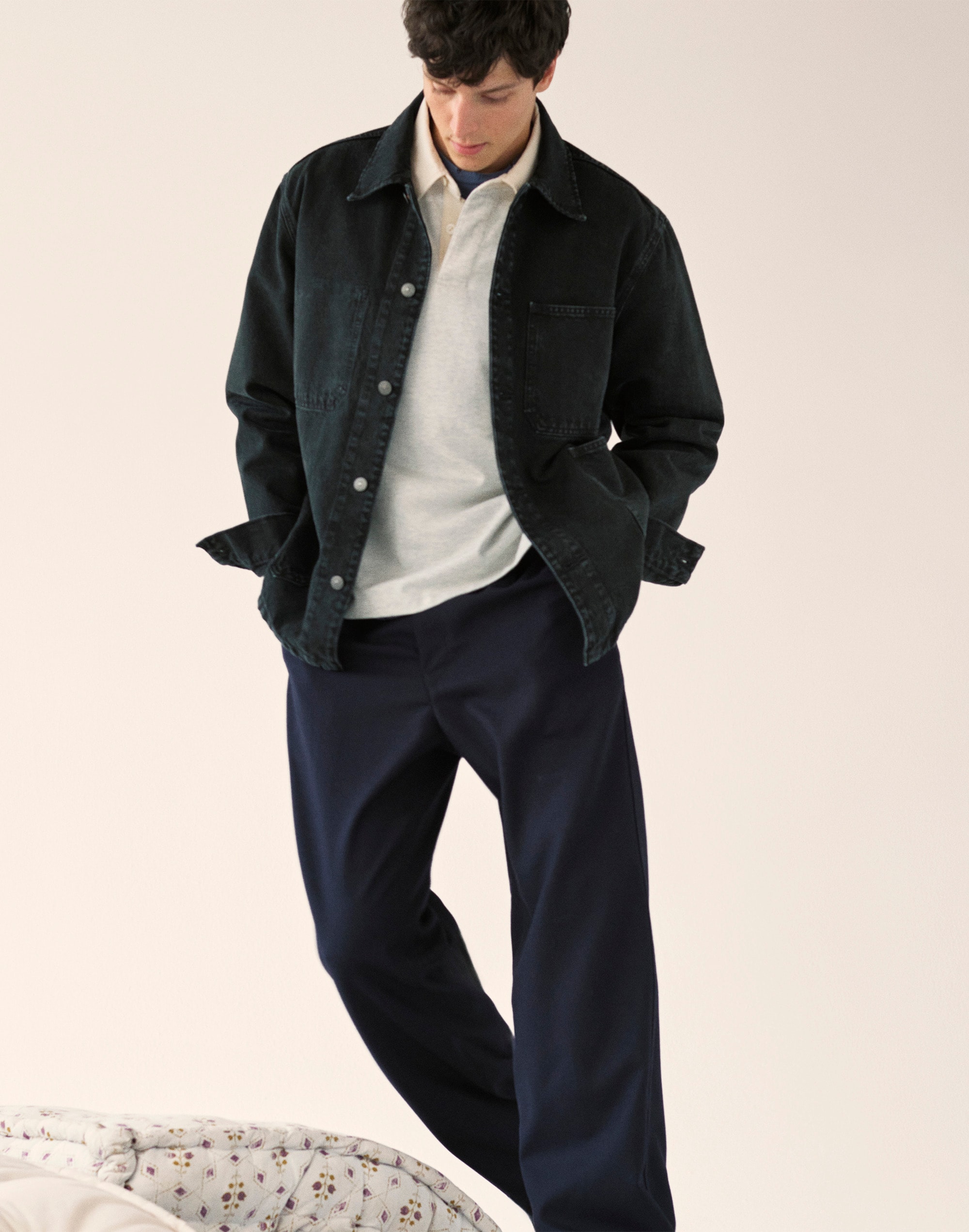 Single-Pleat Patch-Pocket Trouser