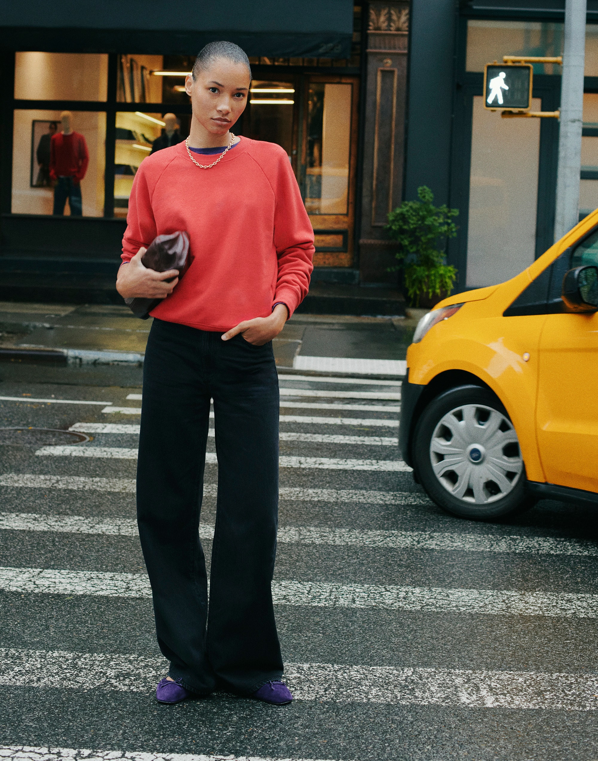 The Ultimate Wide-Leg Jean in Airy Denim