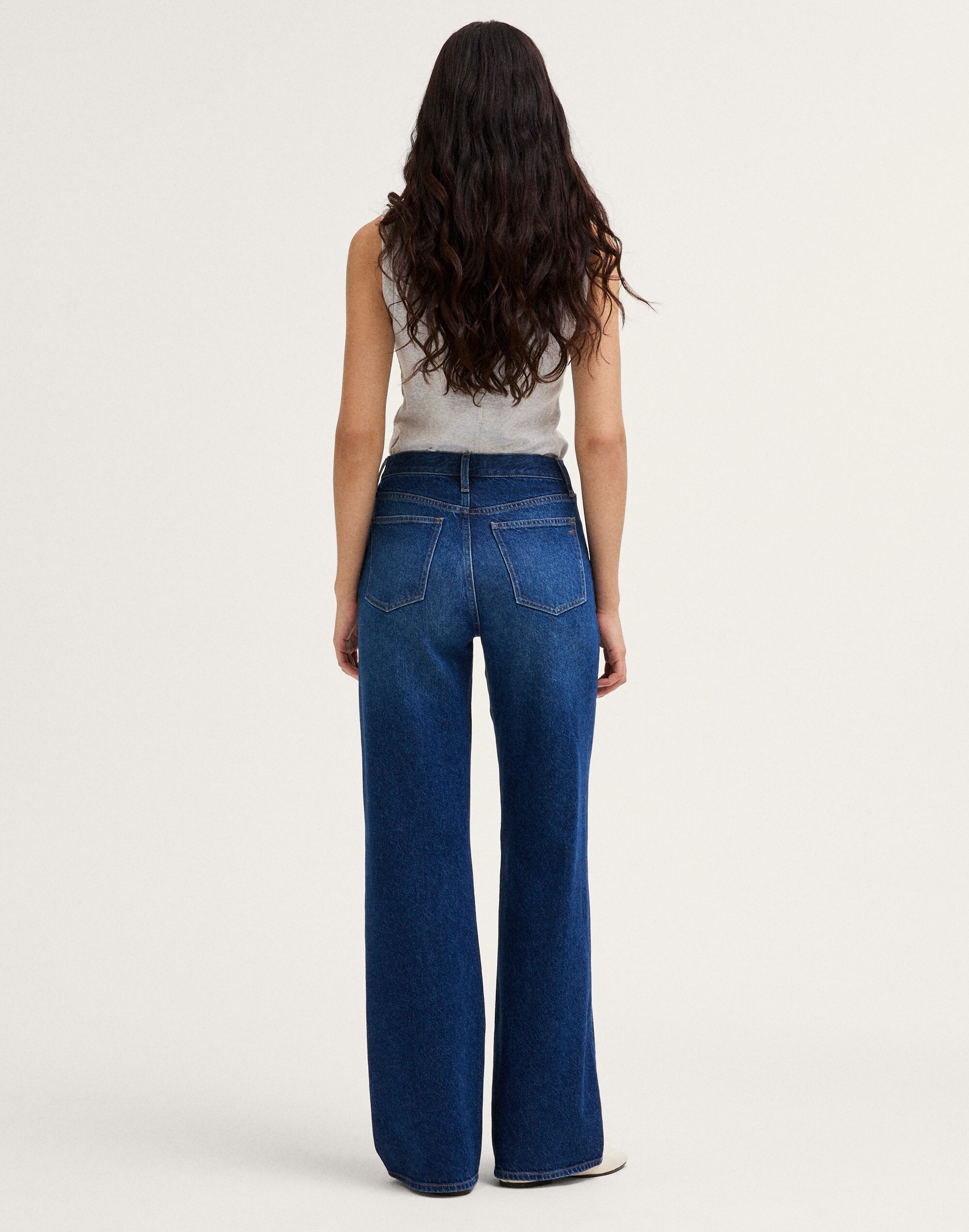 The Ultimate Wide-Leg Jean in Airy Denim