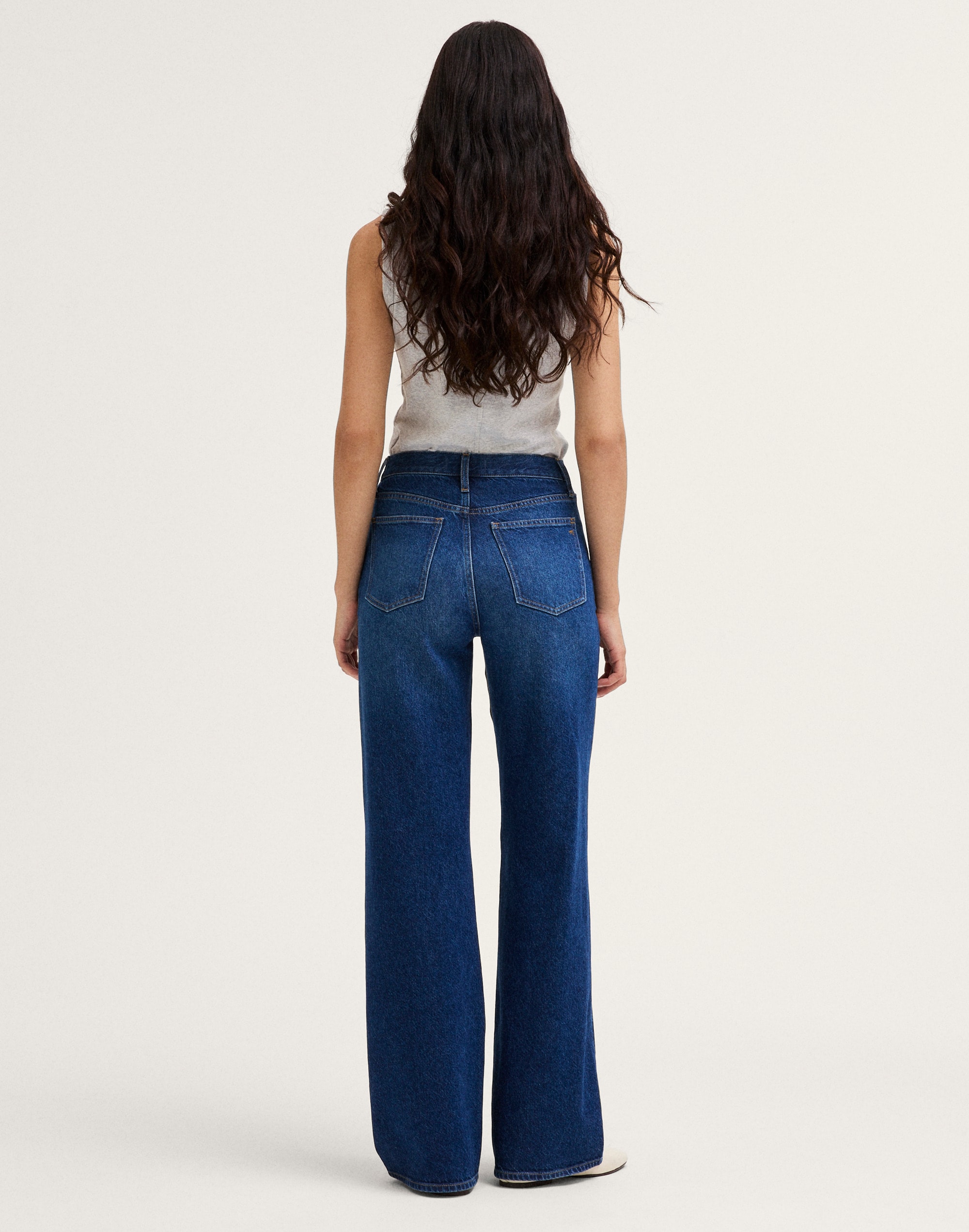 The Ultimate Wide-Leg Jean in Airy Denim