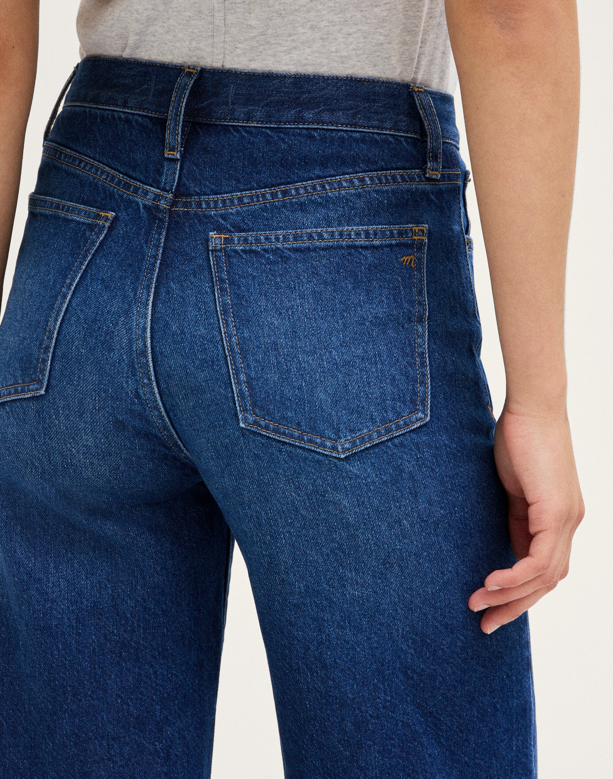 The Ultimate Wide-Leg Jean in Airy Denim