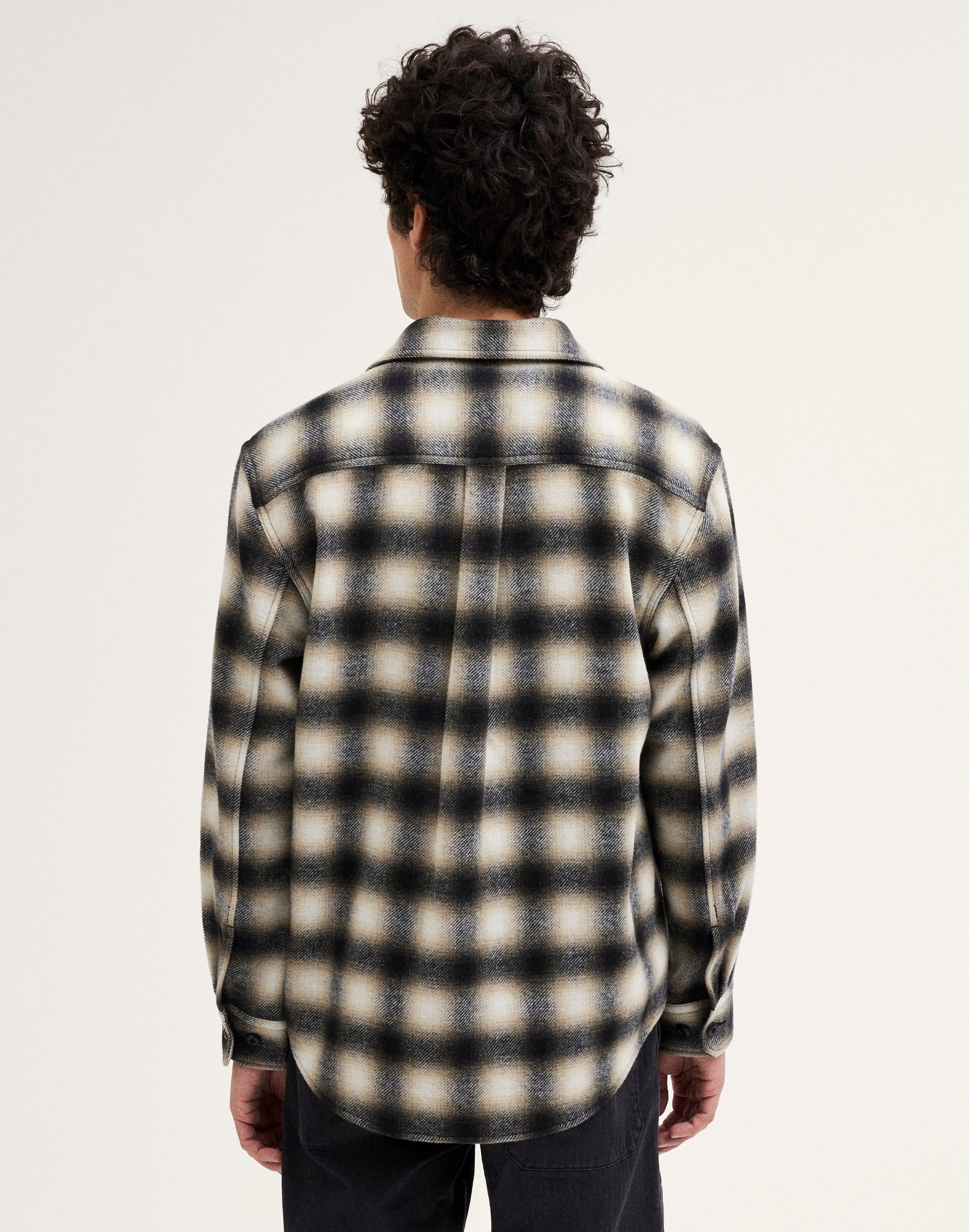 Overshirt in Wool Blend