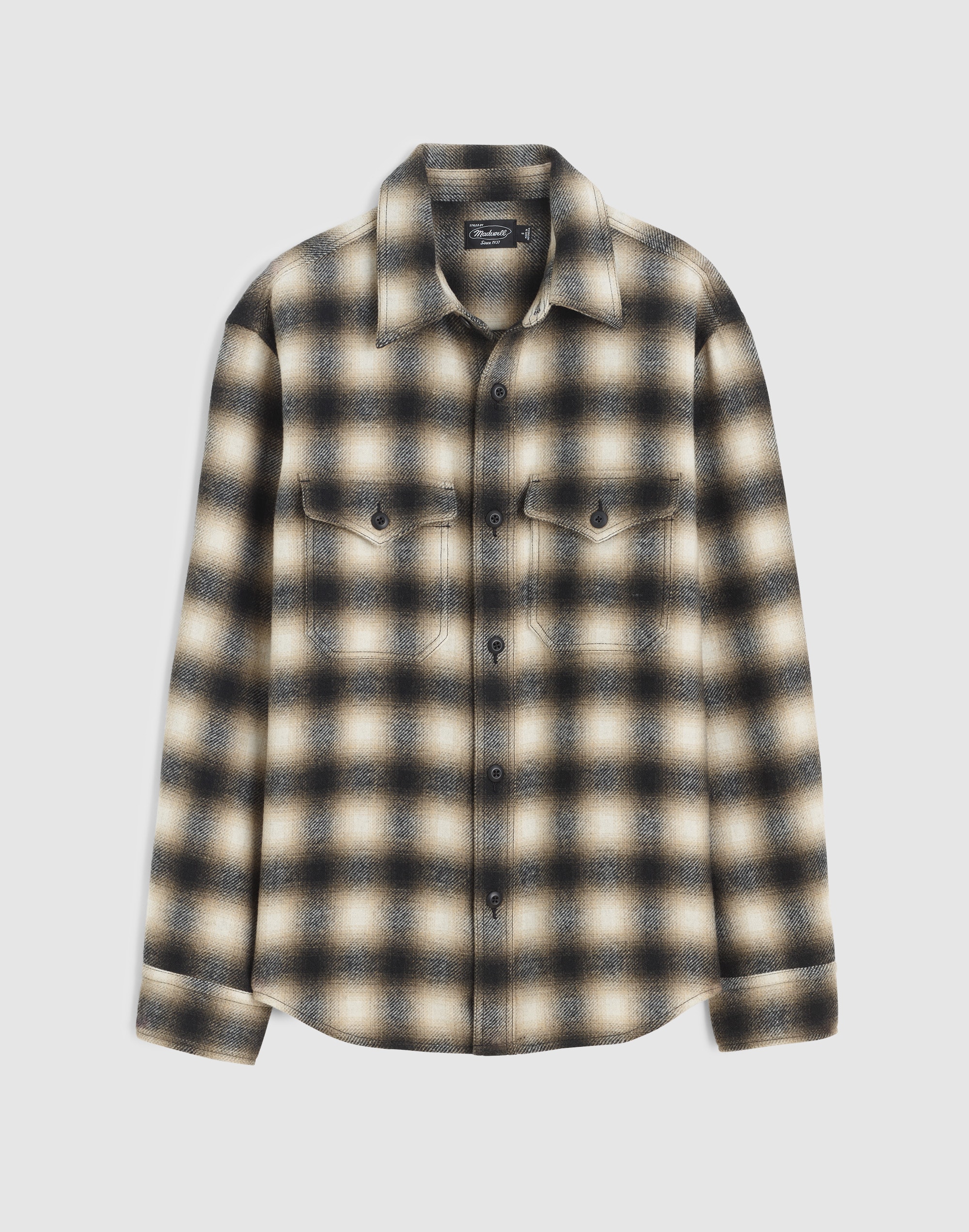 Overshirt in Wool Blend