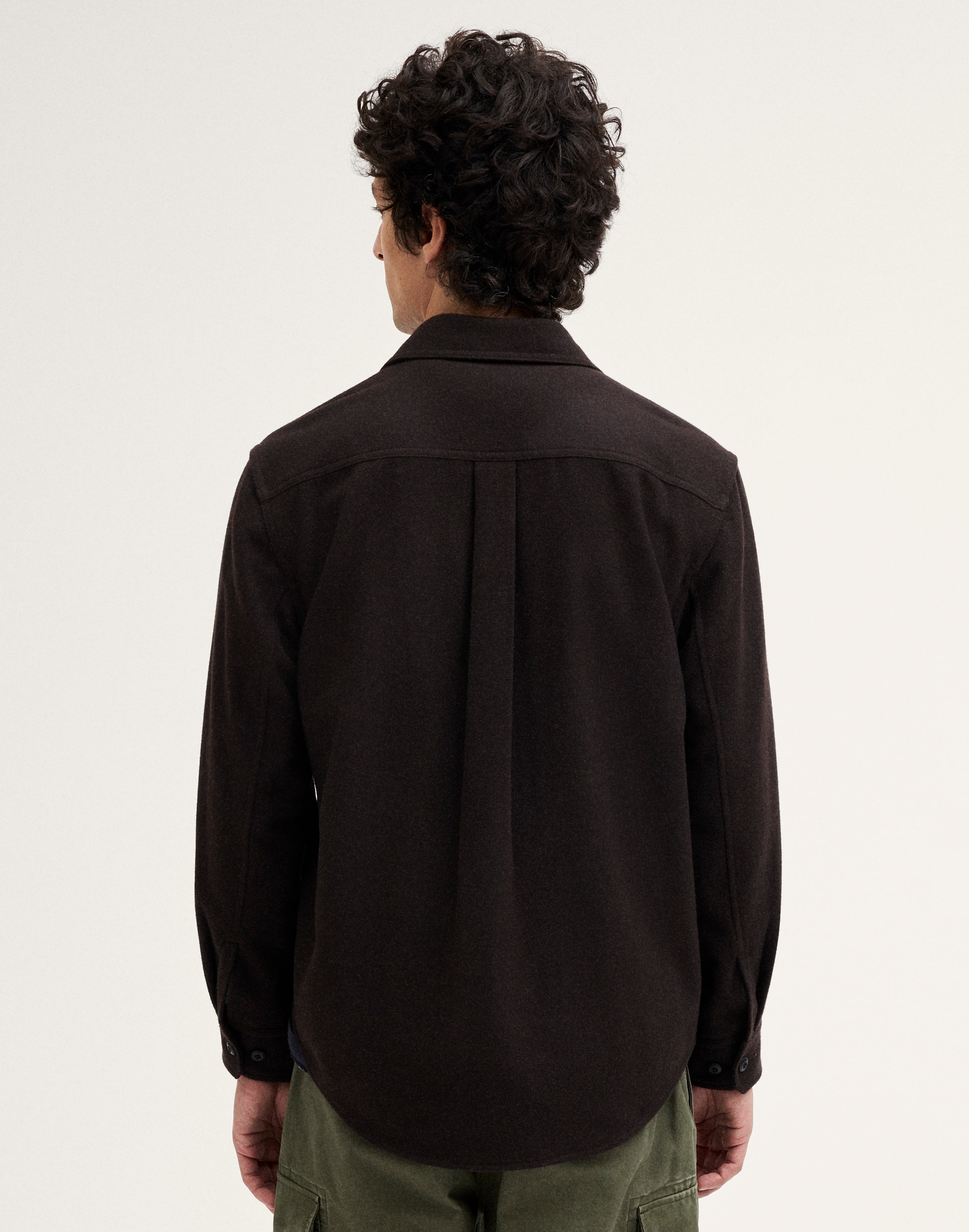 Overshirt in Wool Blend