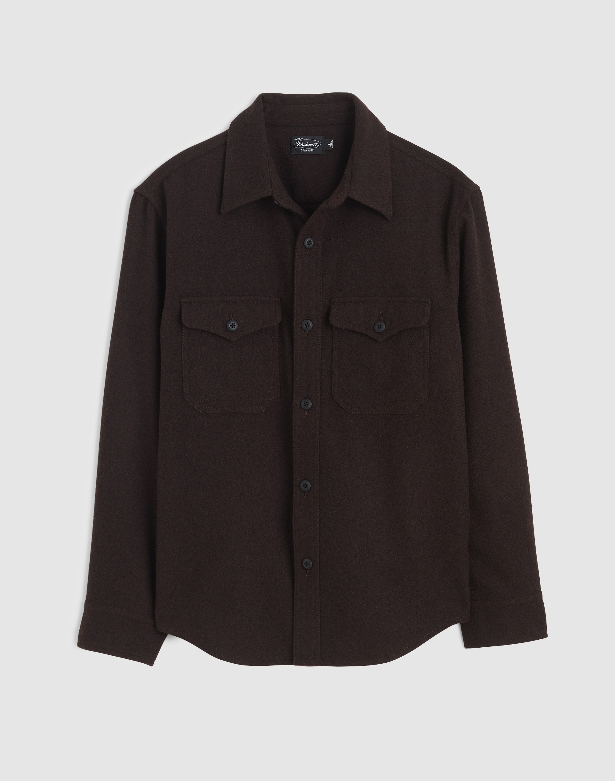 Overshirt in Wool Blend