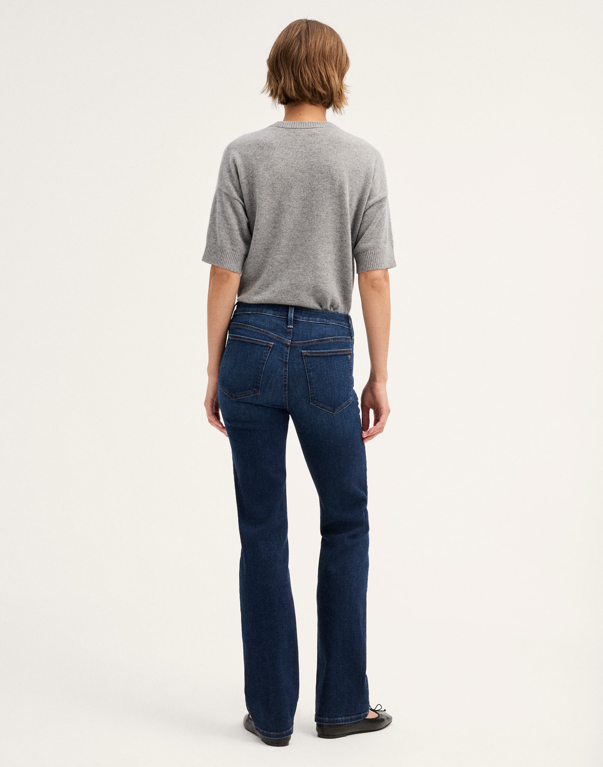 The Straight Jean in Super Stretch Denim