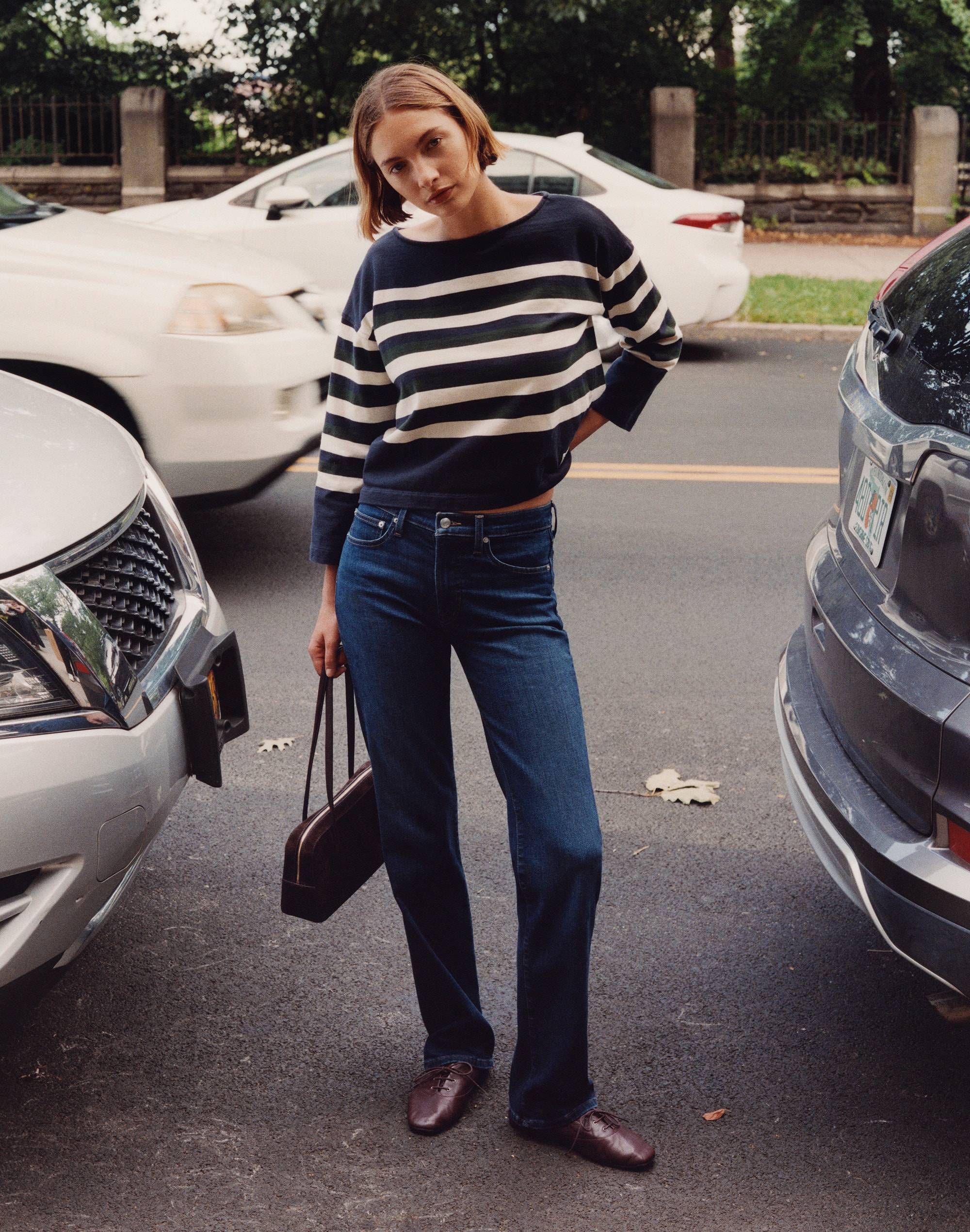 The Straight Jean in Super Stretch Denim