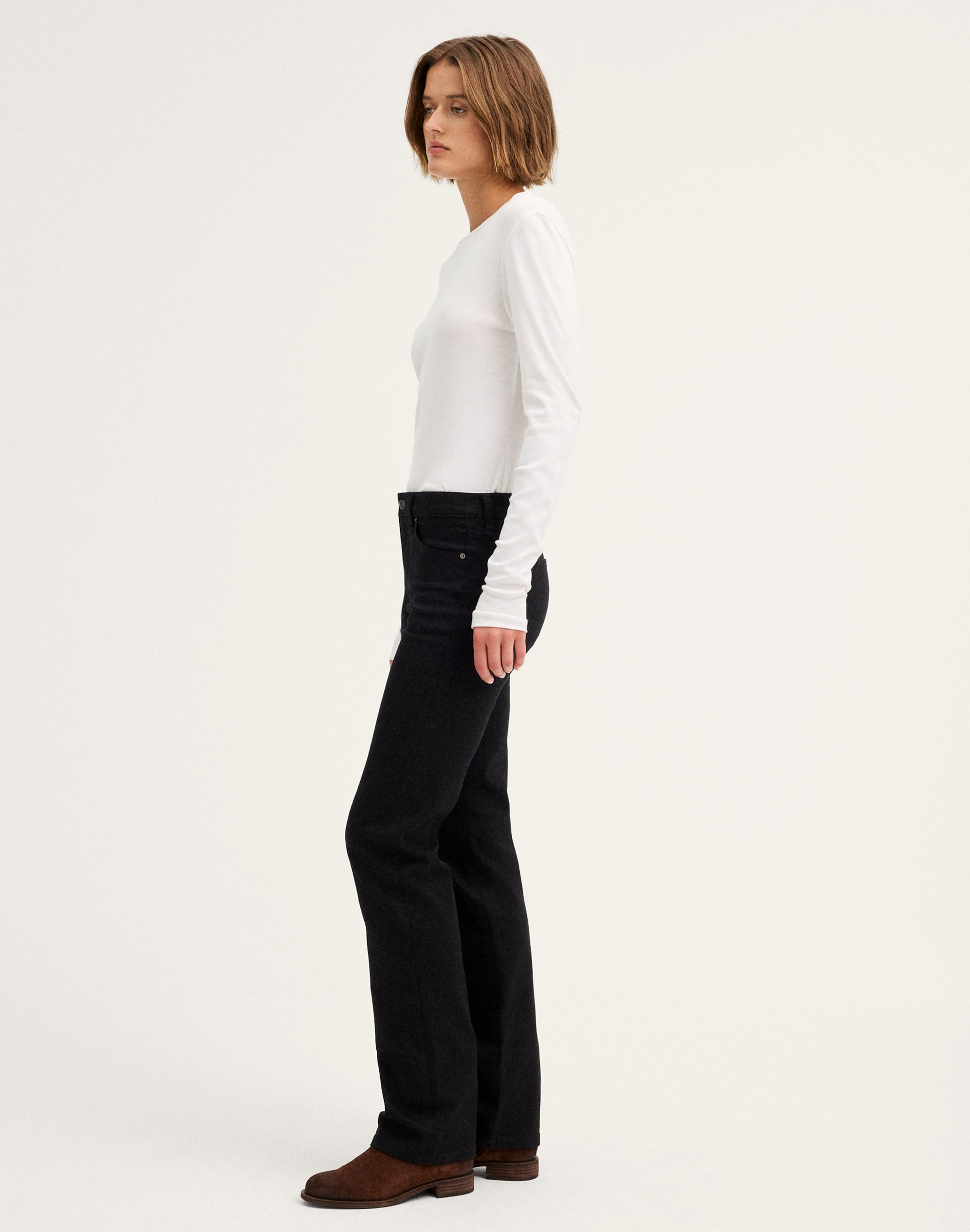 The Straight Jean in Super Stretch Denim