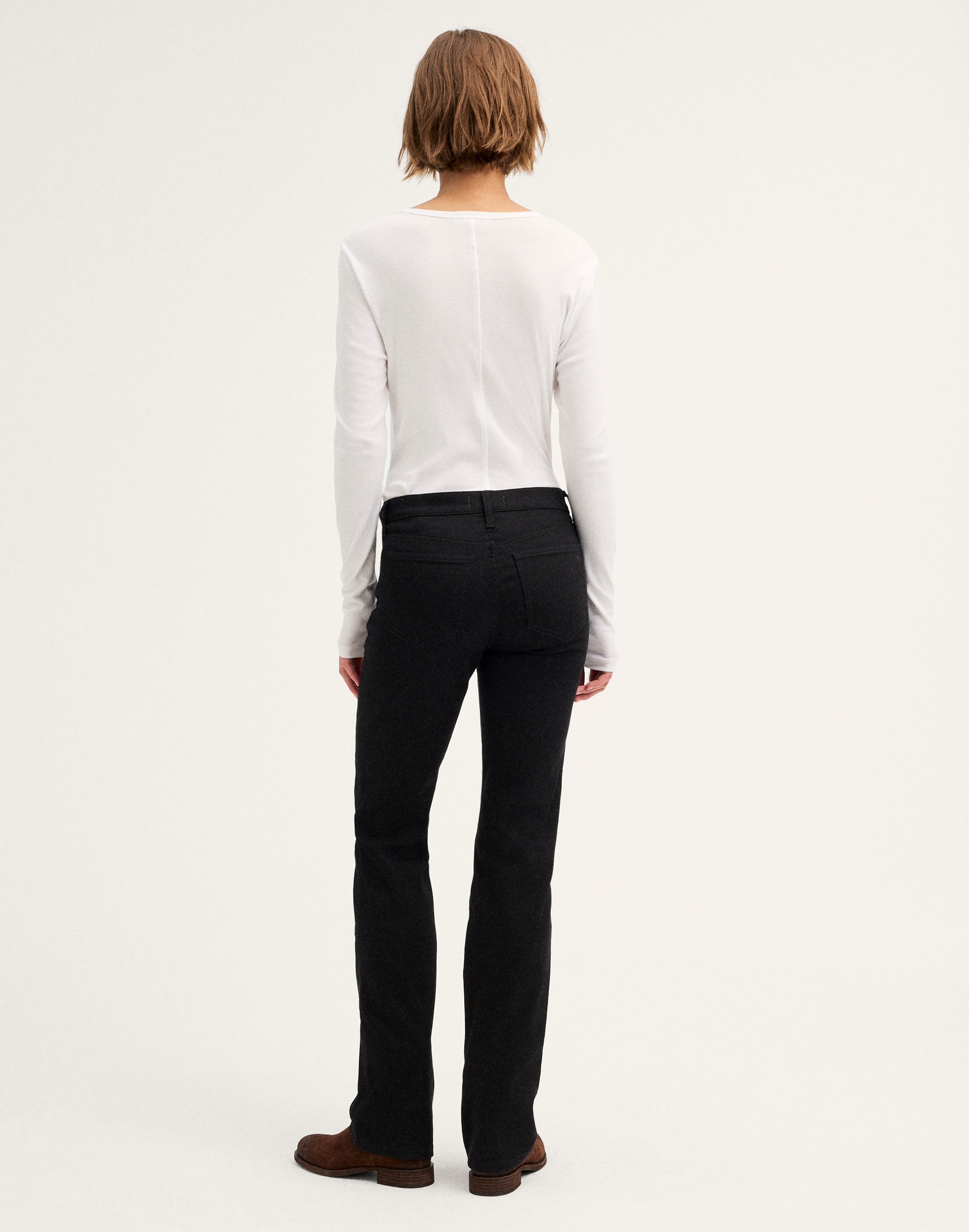 The Tall Straight Jean in Super Stretch Denim