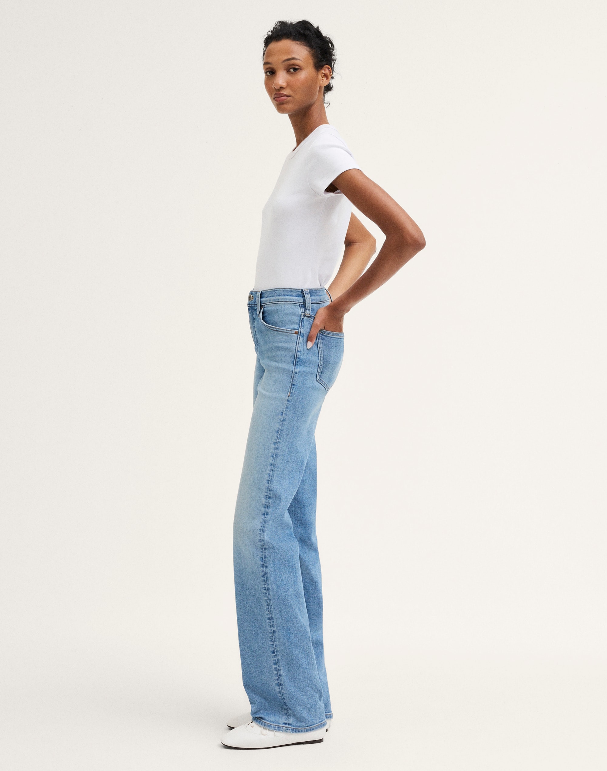 The Straight Jean in Super Stretch Denim