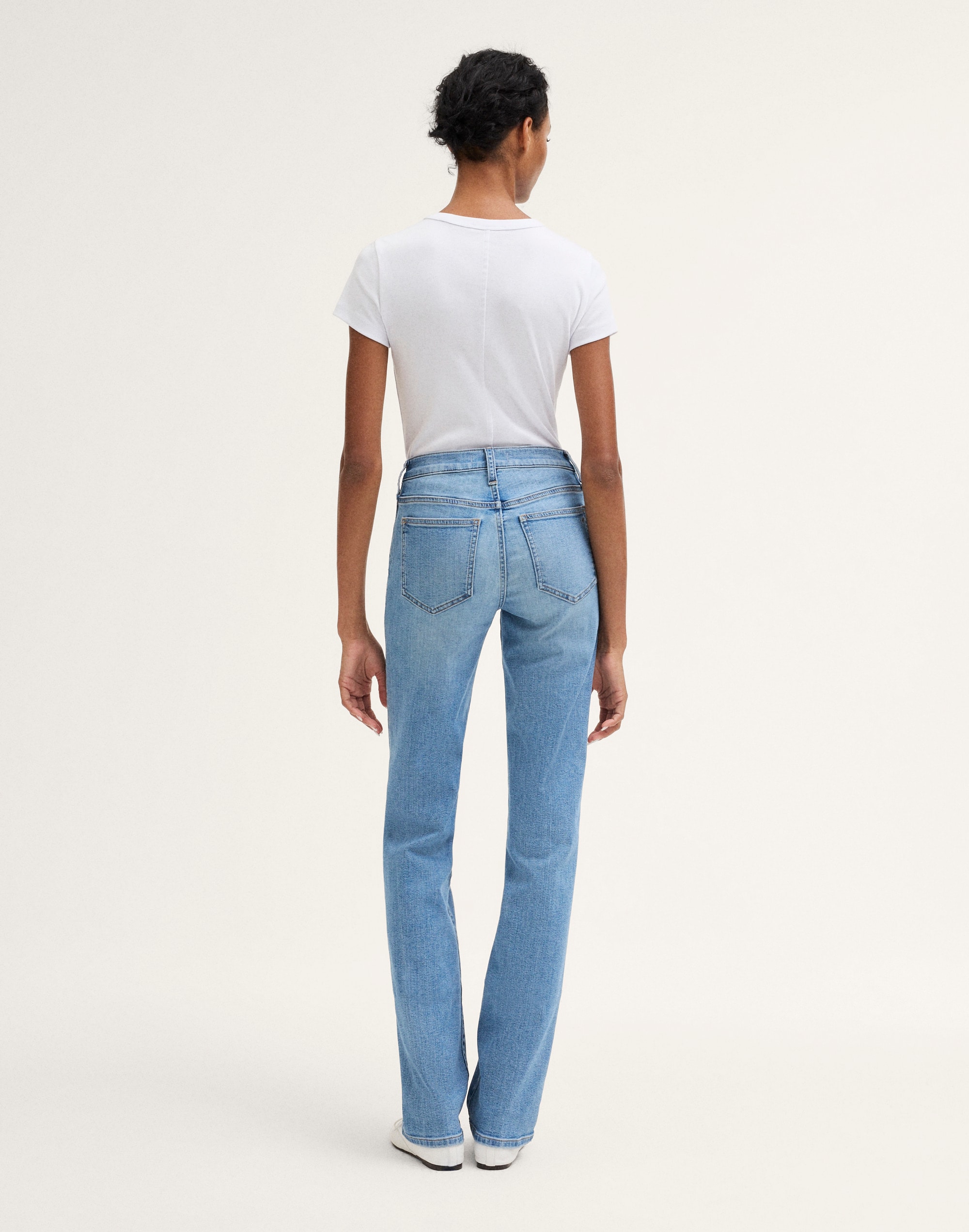 The Straight Jean in Super Stretch Denim