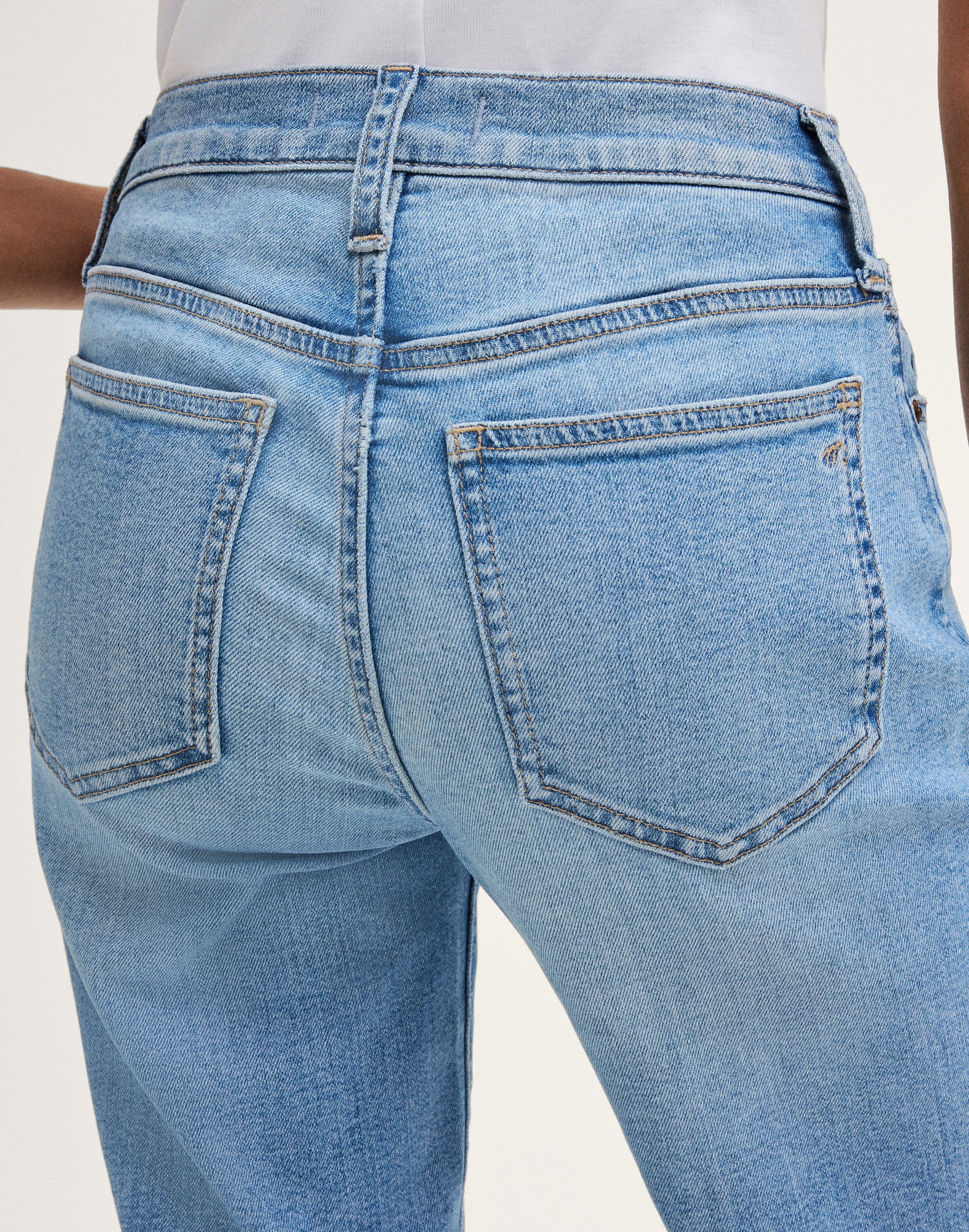 The Straight Jean in Super Stretch Denim