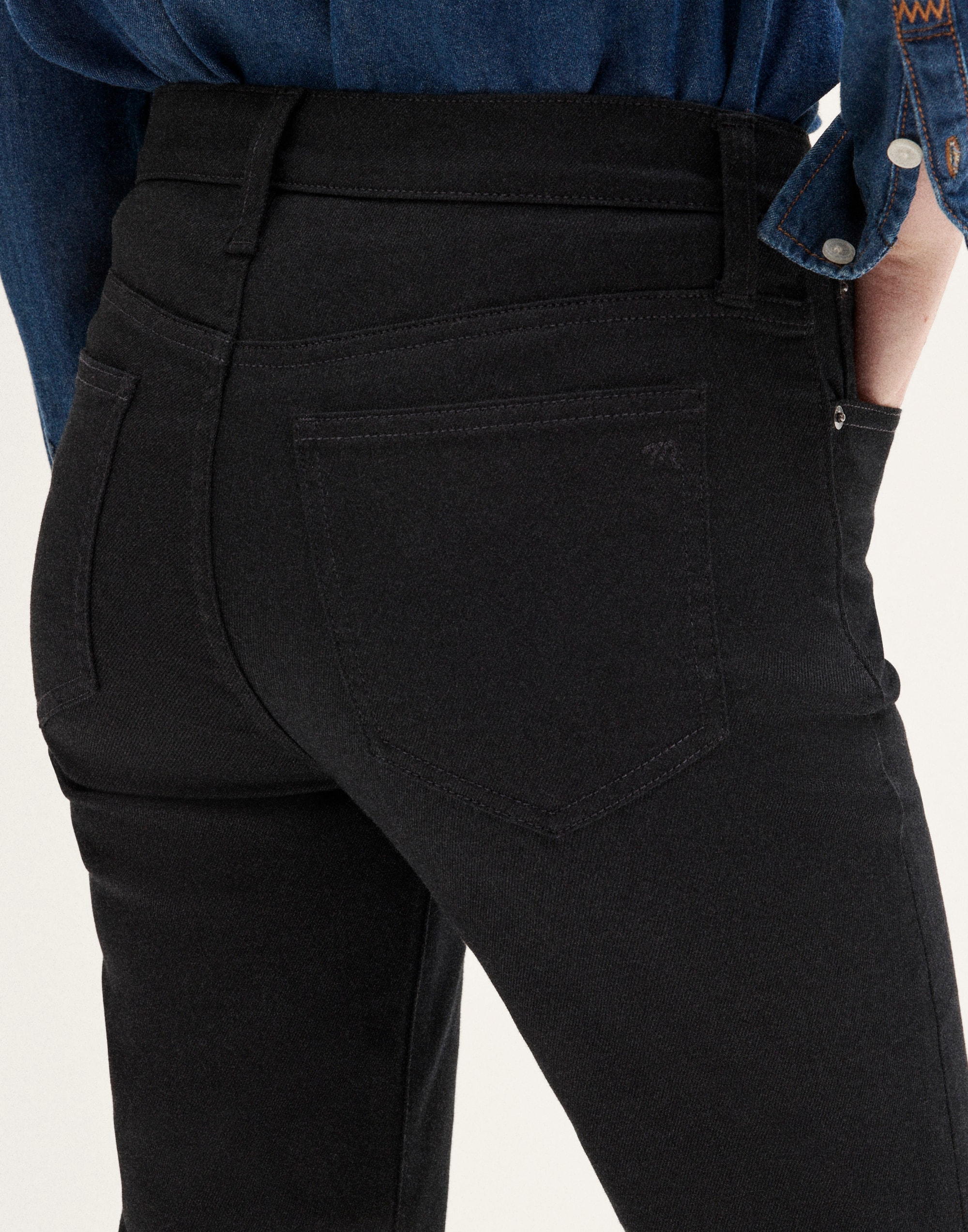 The Flare Jean in Super Stretch Denim