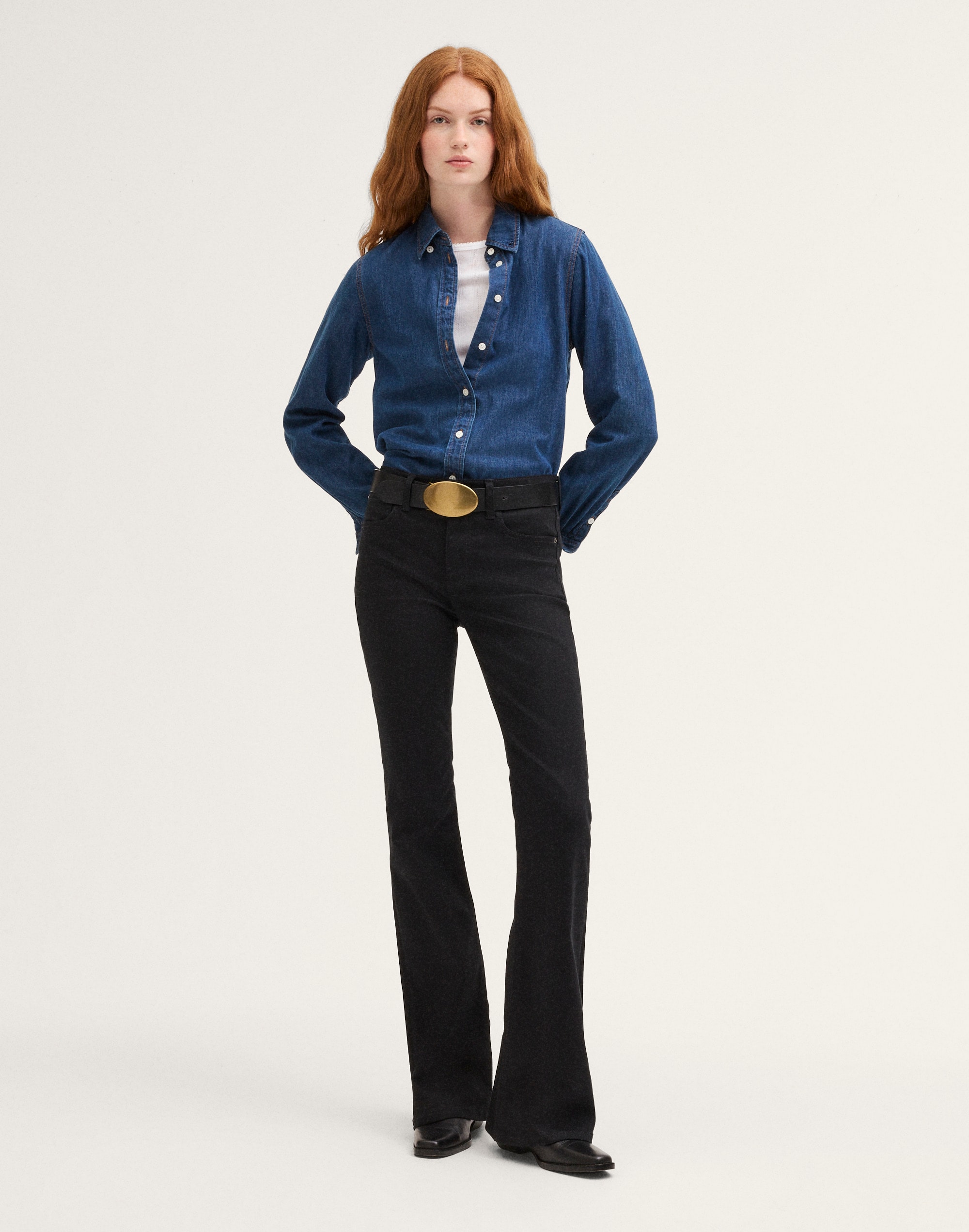 The Flare Jean in Super Stretch Denim by Madewell