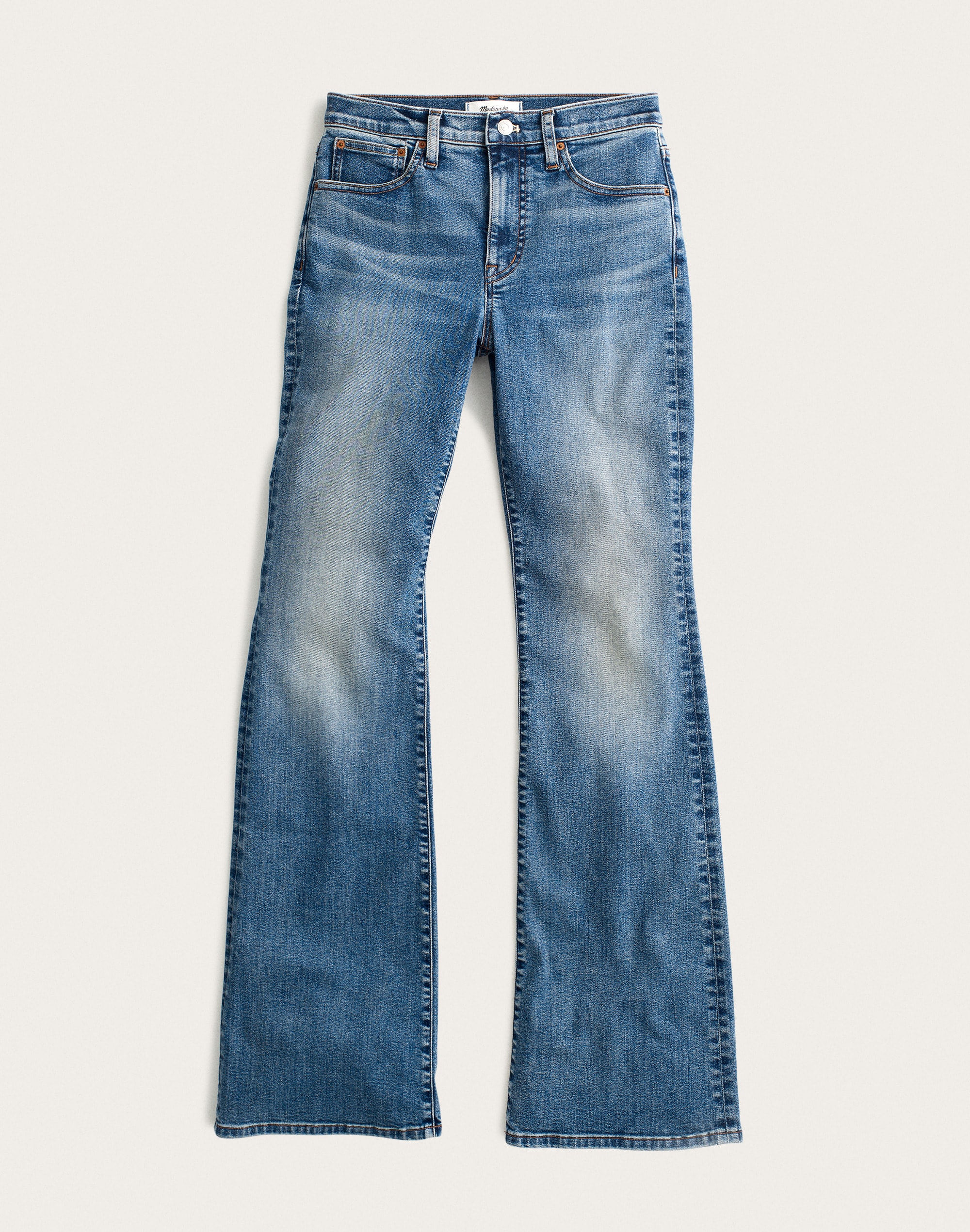 The Flare Jean in Super Stretch Denim