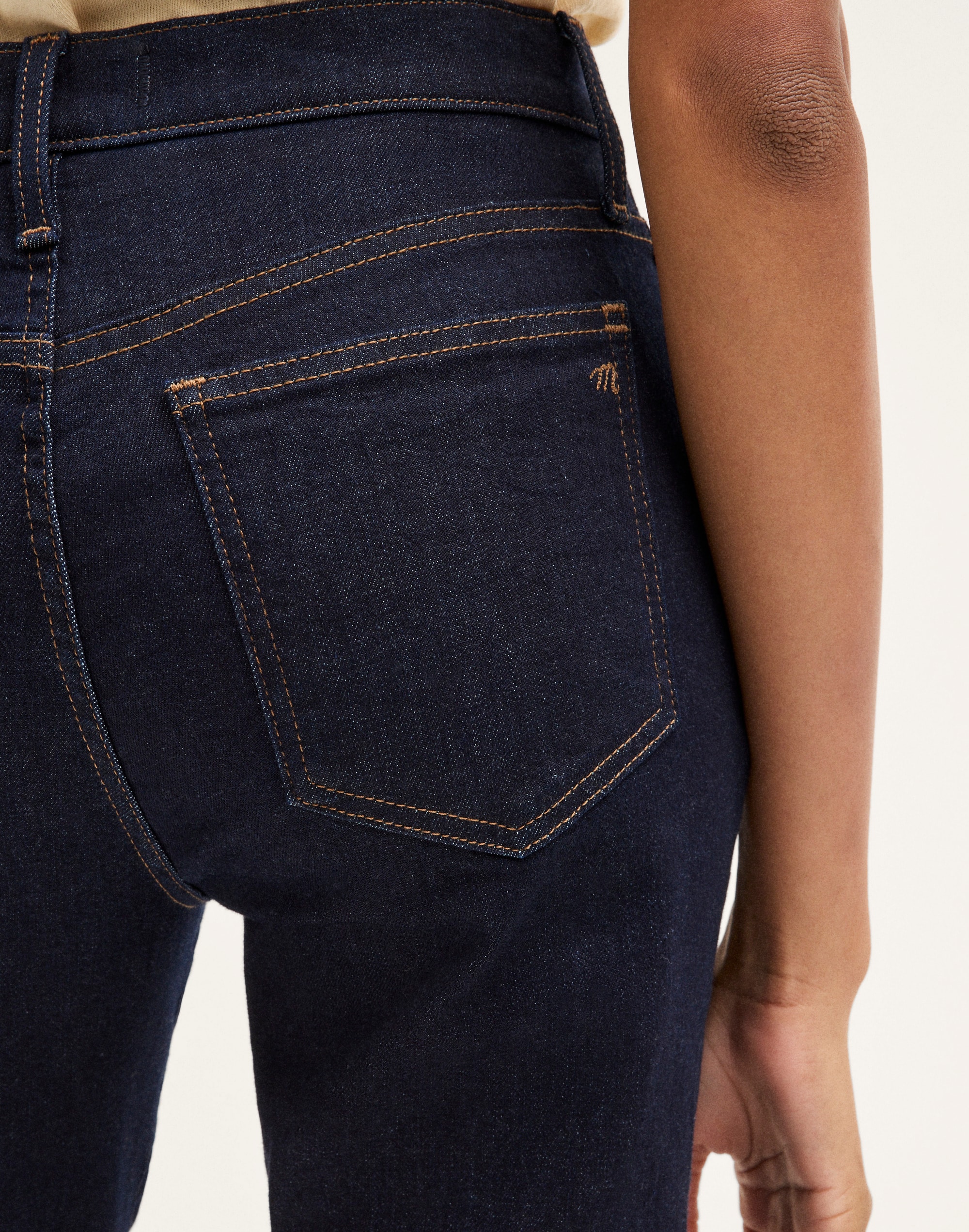 The Flare Jean in Super Stretch Denim