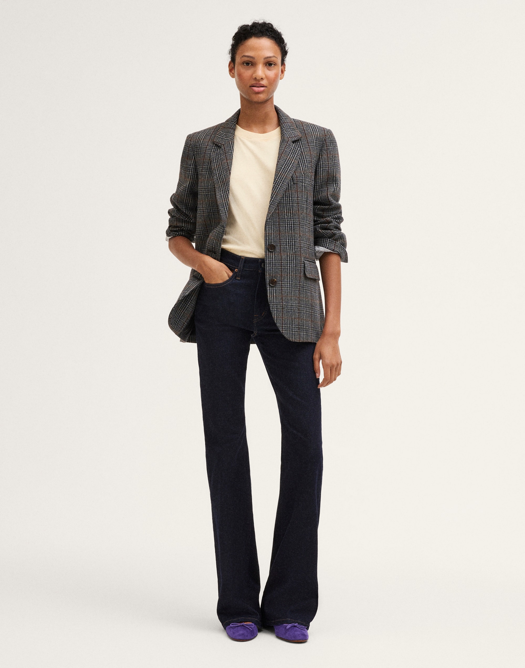 The Flare Jean in Super Stretch Denim by Madewell