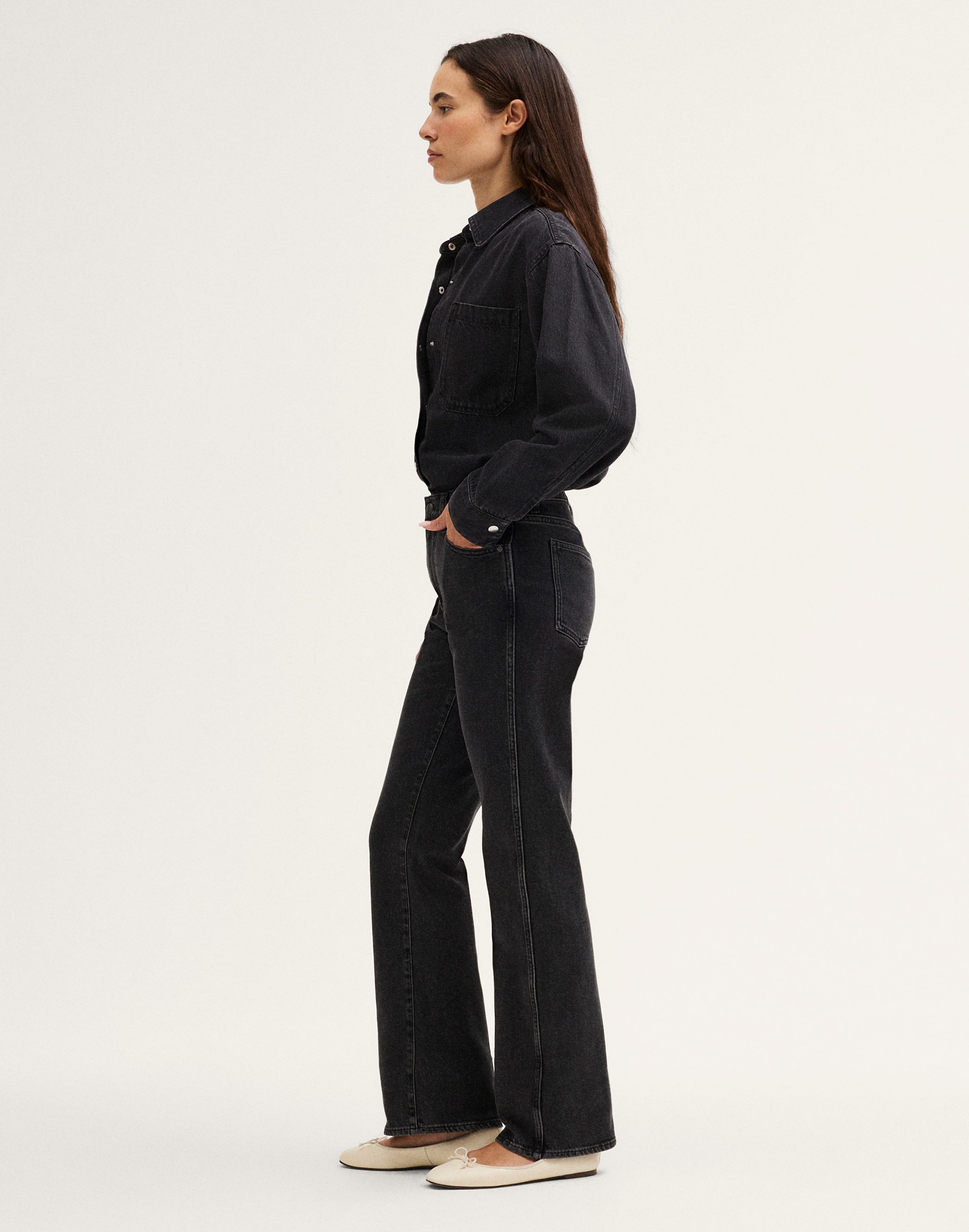Relaxed Bootcut Jeans