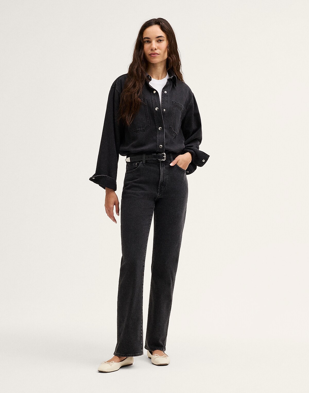 Relaxed Bootcut Jeans