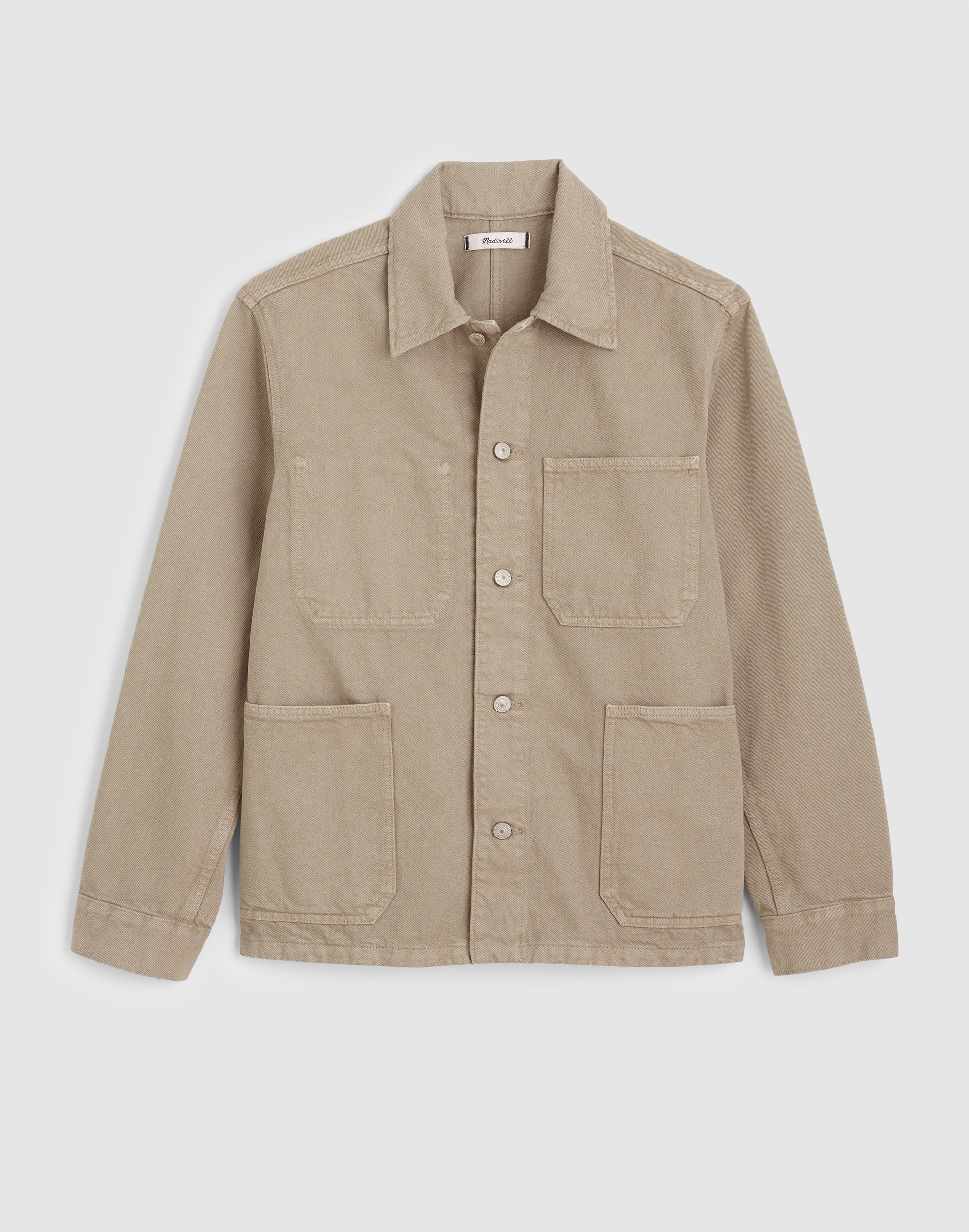 Garment-Dyed Chore Jacket in Denim | Madewell
