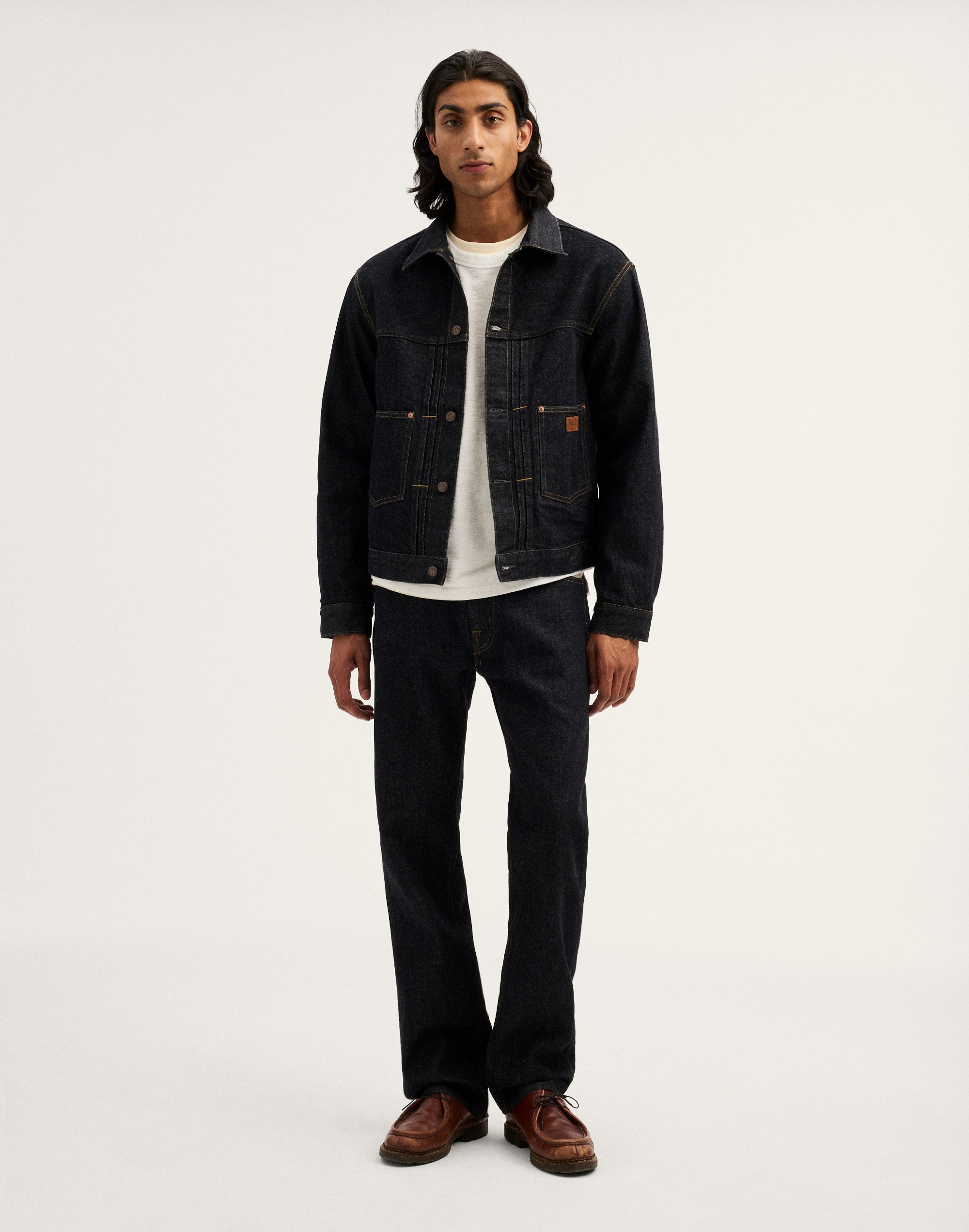 The Reissue Pleated Trucker Jacket