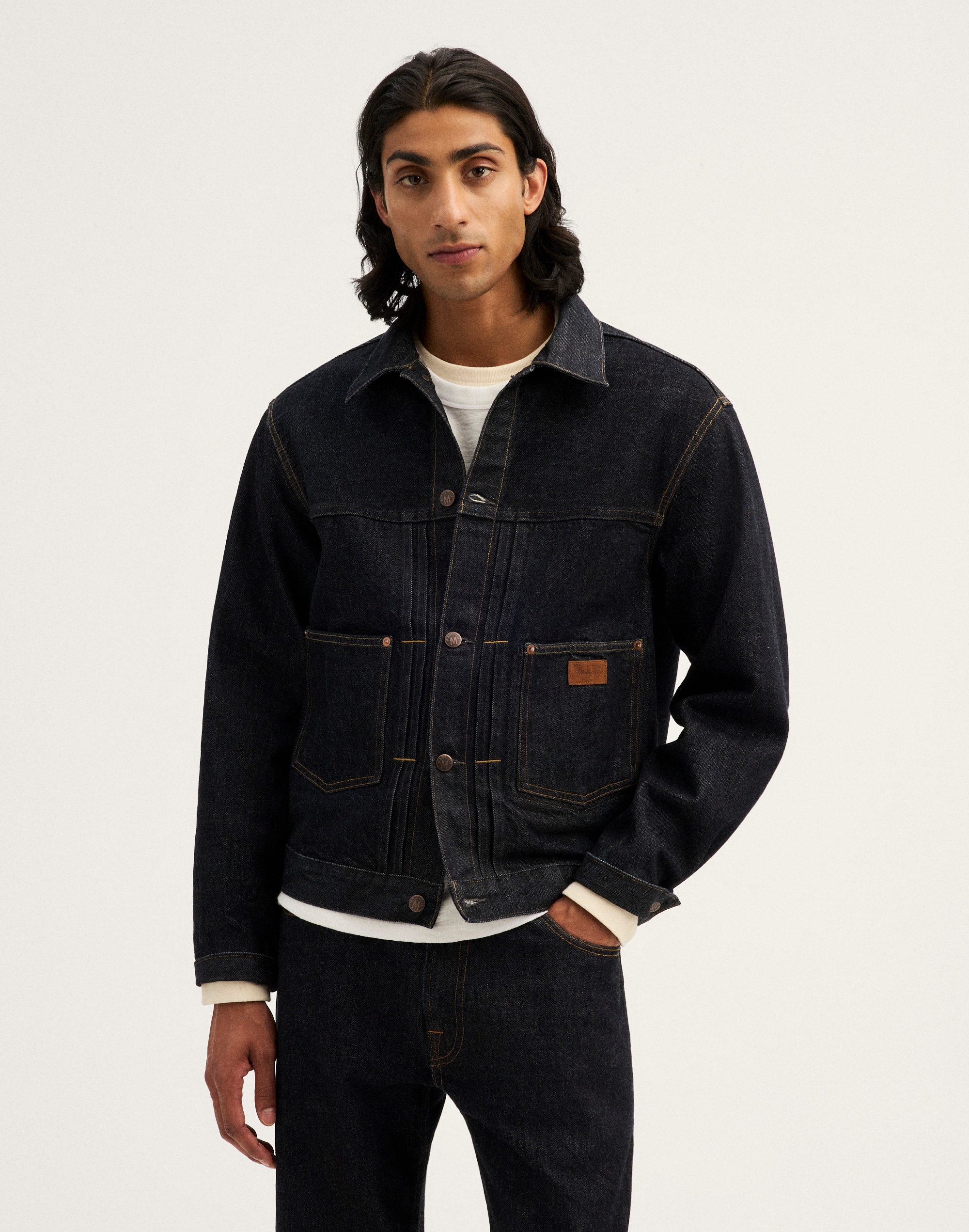 The Reissue Pleated Trucker Jacket