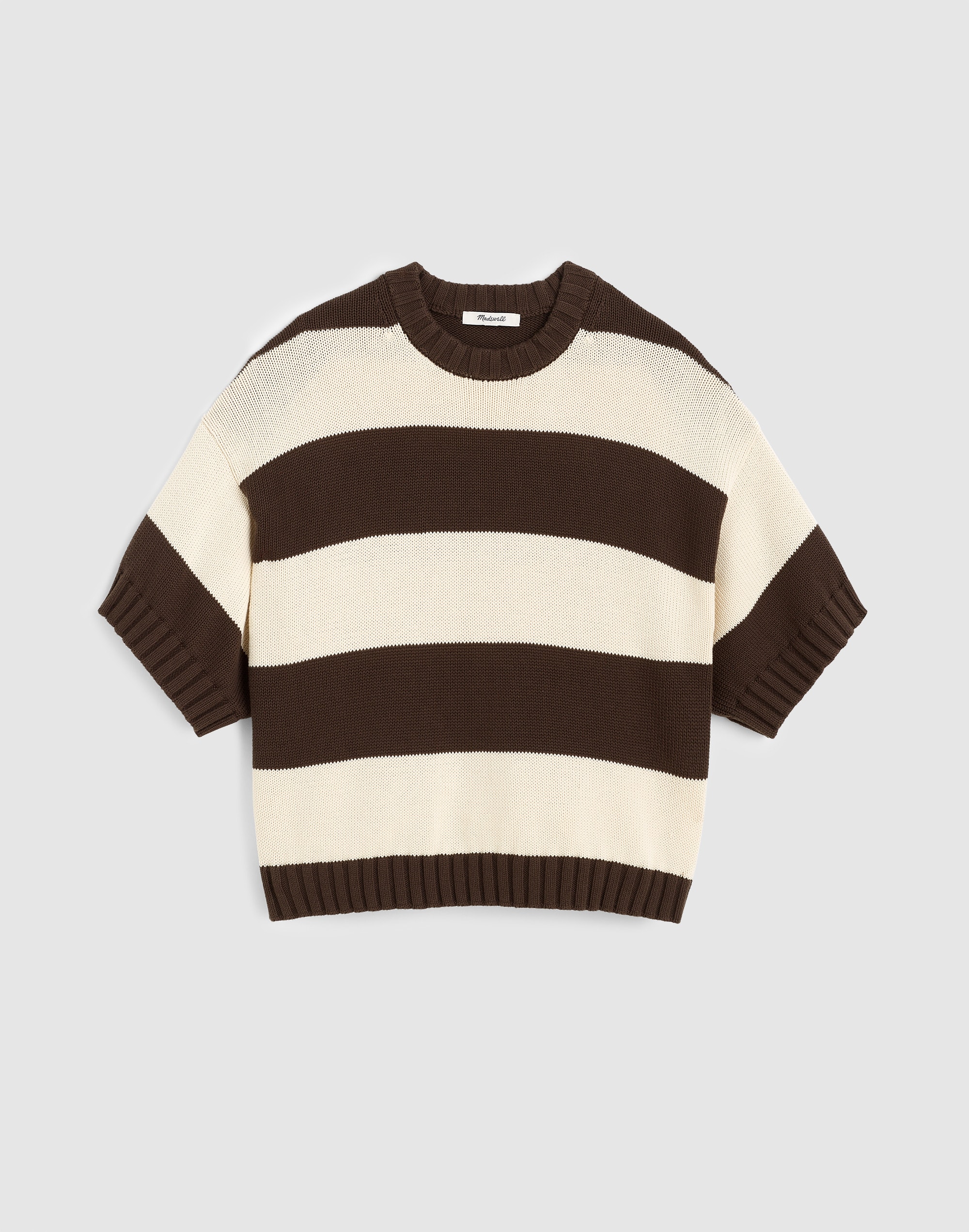 Relaxed Sweater Tee in 100% Cotton