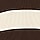 DARK BROWN AND CANVAS STRIPE