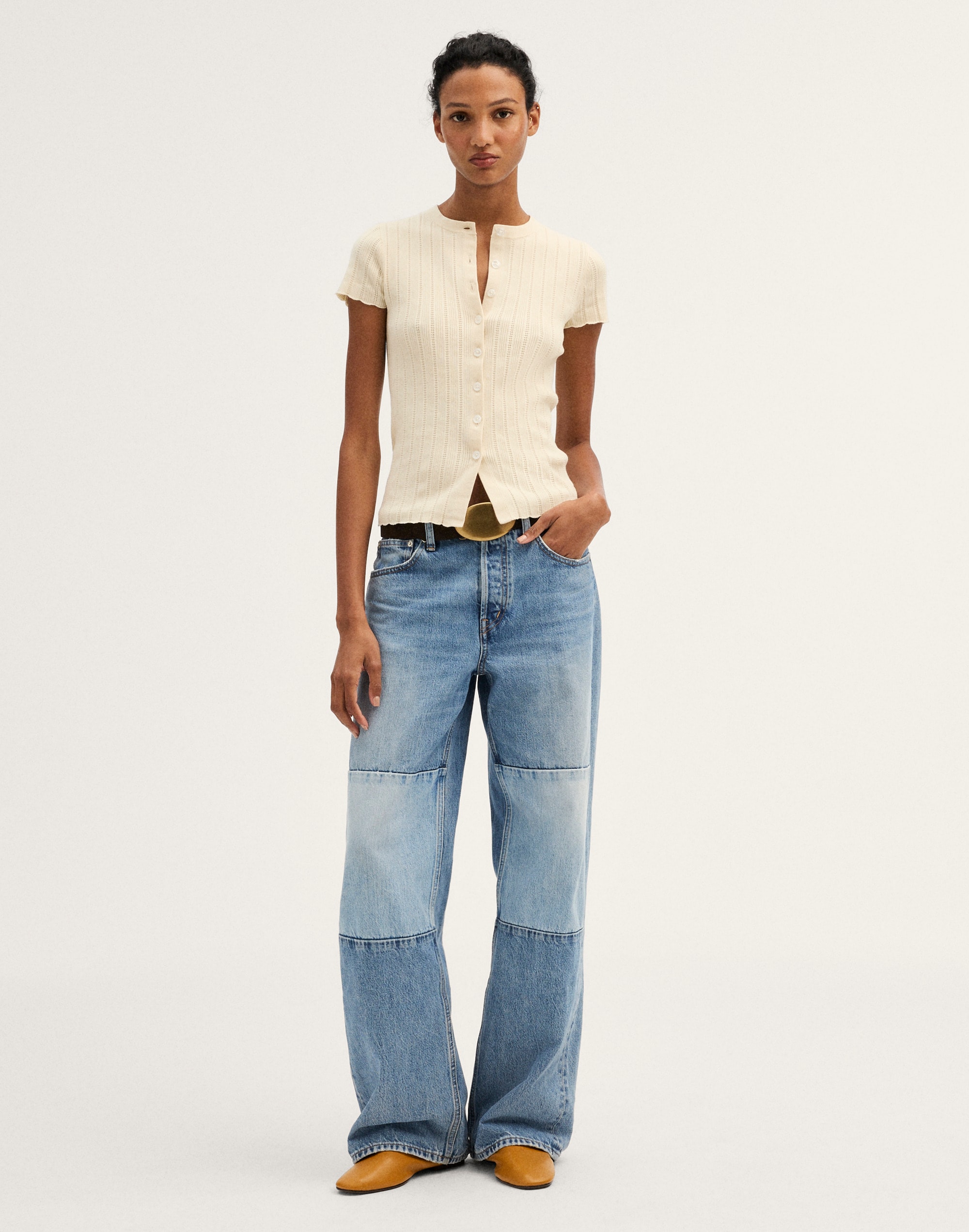 Short-Sleeve Cardigan