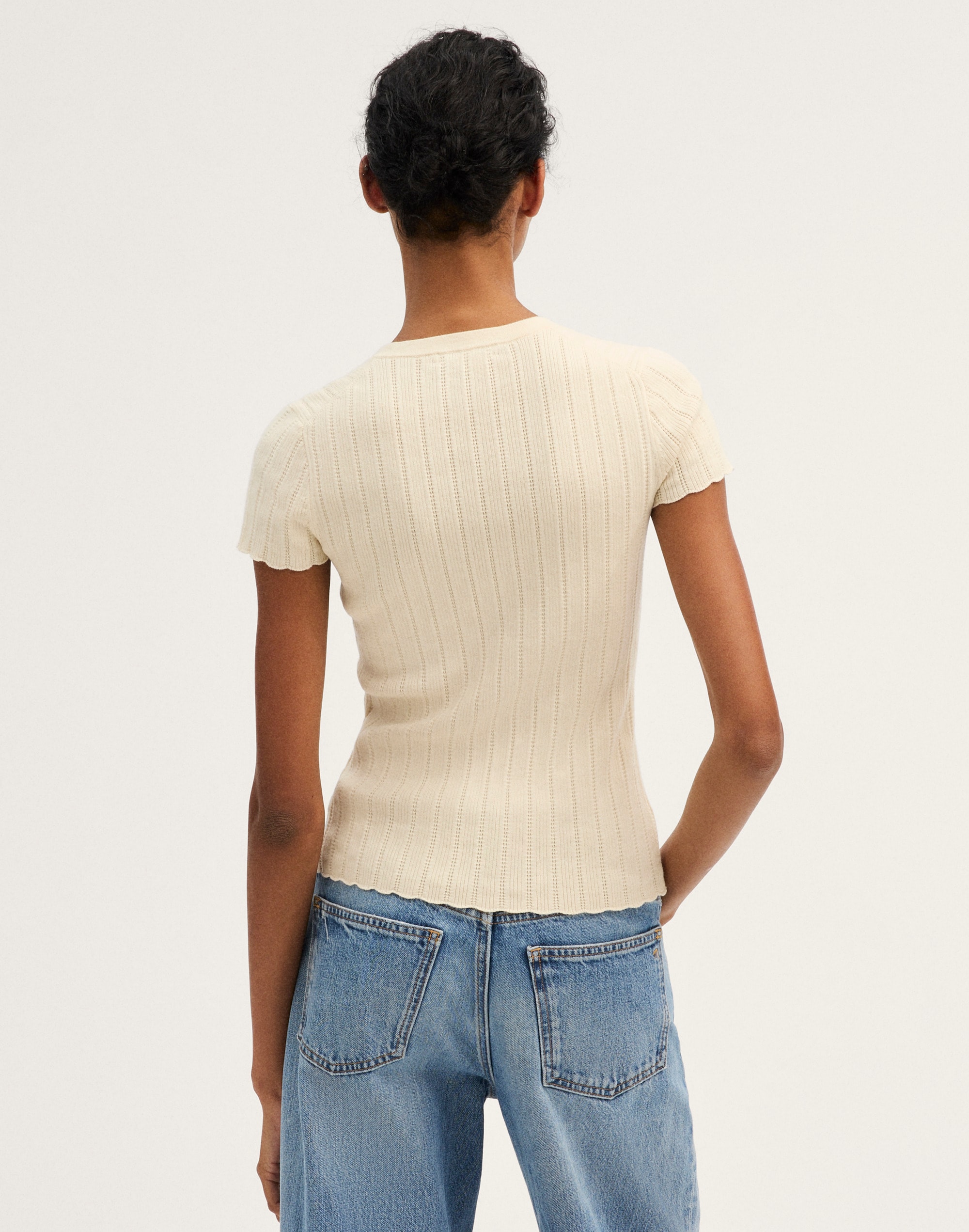 Short-Sleeve Cardigan