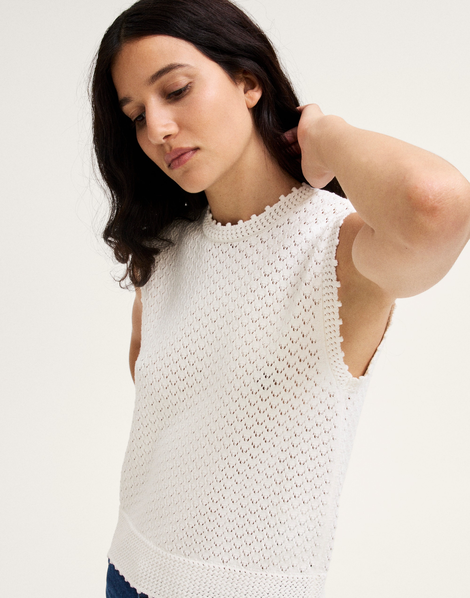 The Signature Knit Sleeveless Top